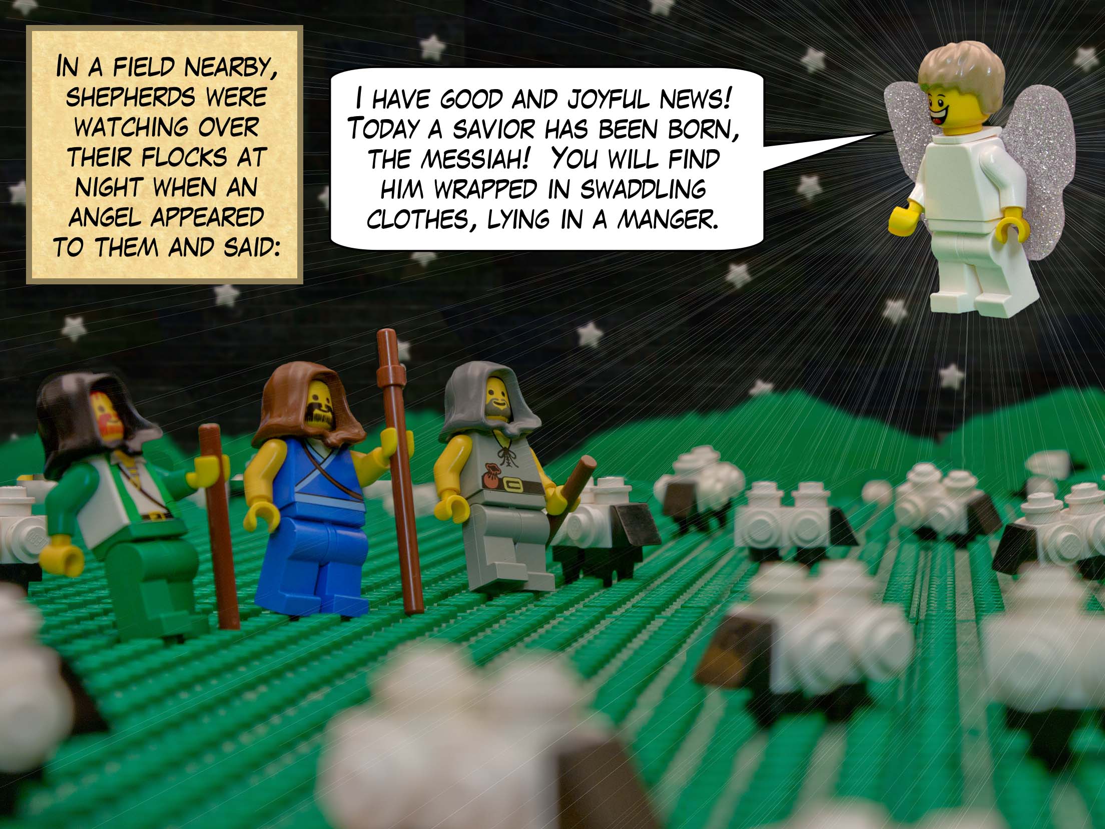 She entered the house of Zechariah the priest and greeted his wife Elizabeth. Mary said, “My soul exalts the Lord in praise!”