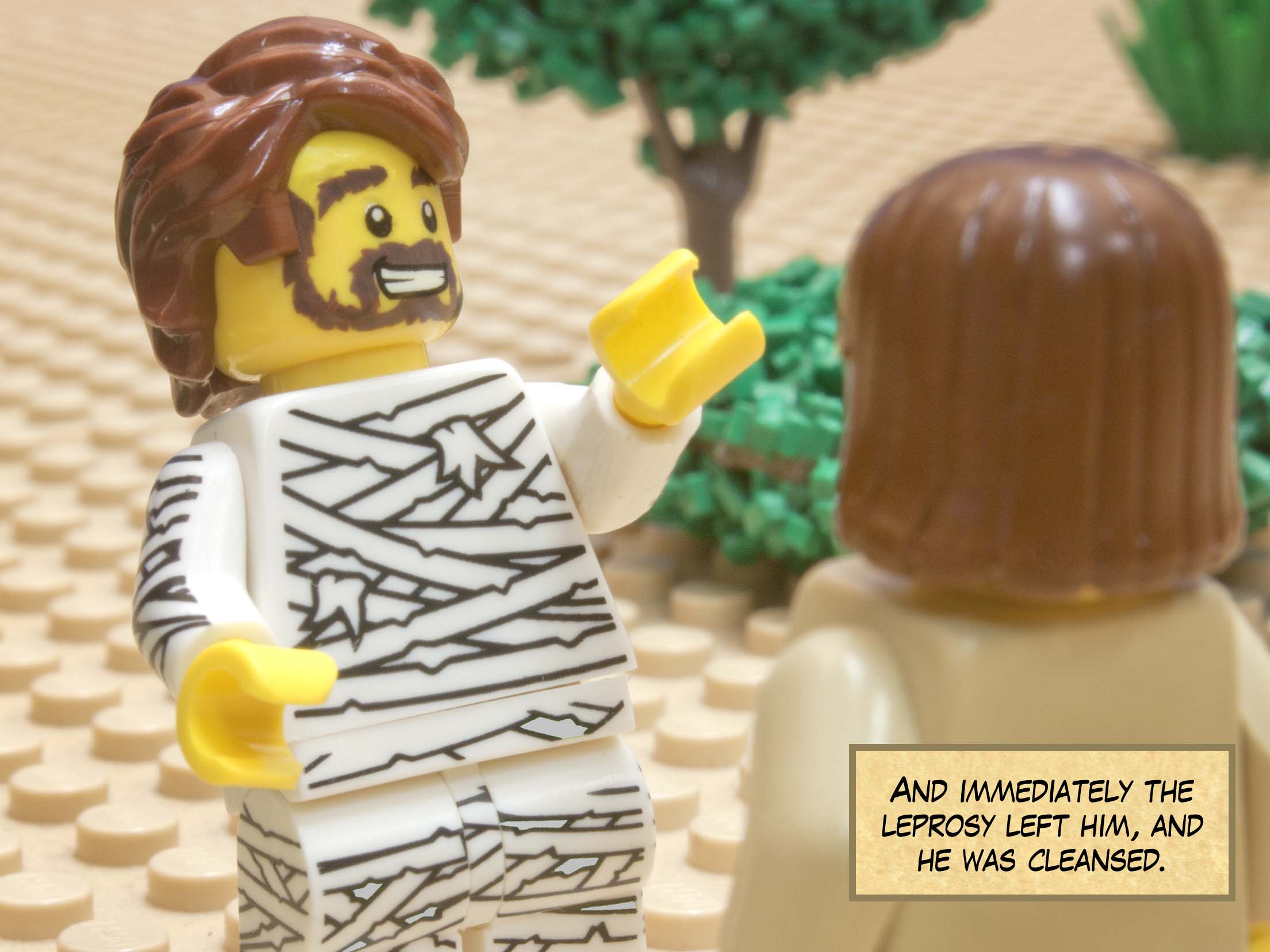 That evening, at sundown, they brought to him all who were sick or possessed with demons. And the whole city was gathered around the door.