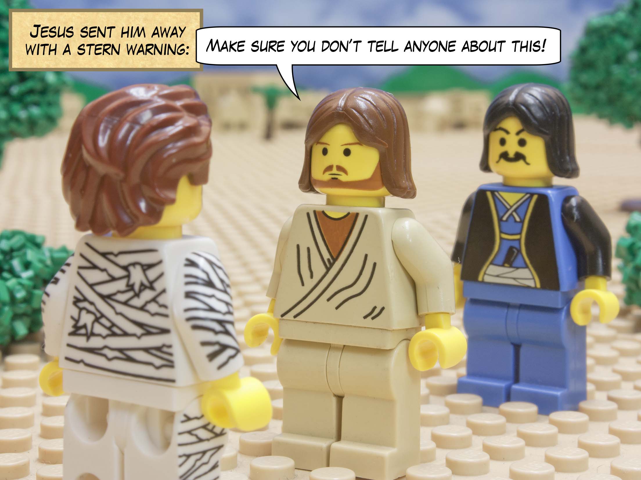 And he cured many who were sick with various diseases, and cast out many demons.