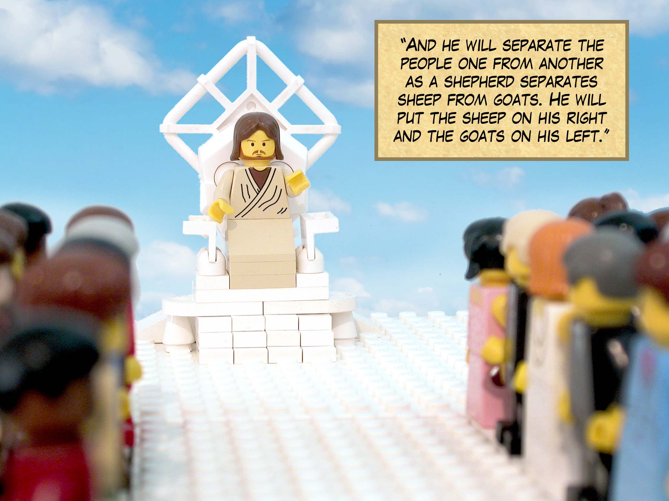 'So the Son of Man is lord even of the sabbath.'