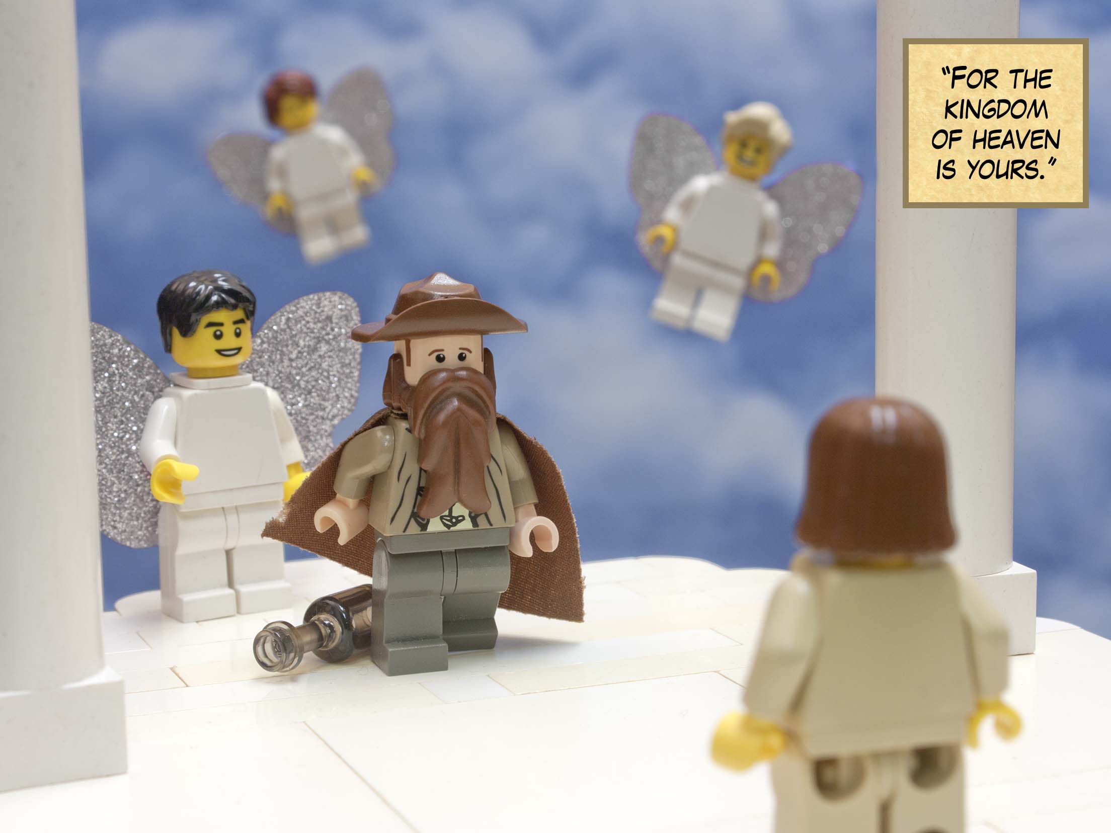 'Bless those who curse you.'