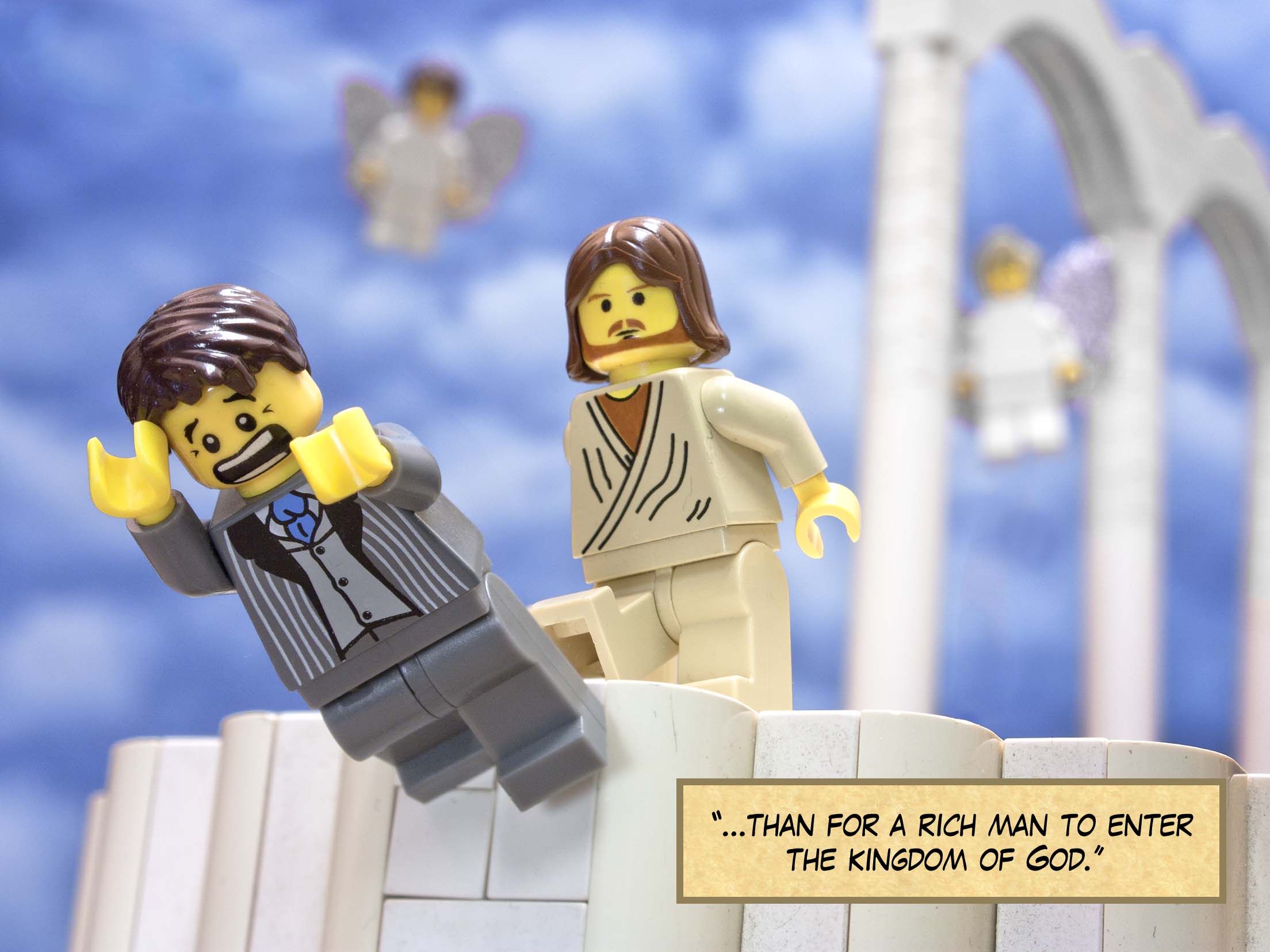 'But love your enemies, do good to them, and lend to them without expecting to get anything back.'