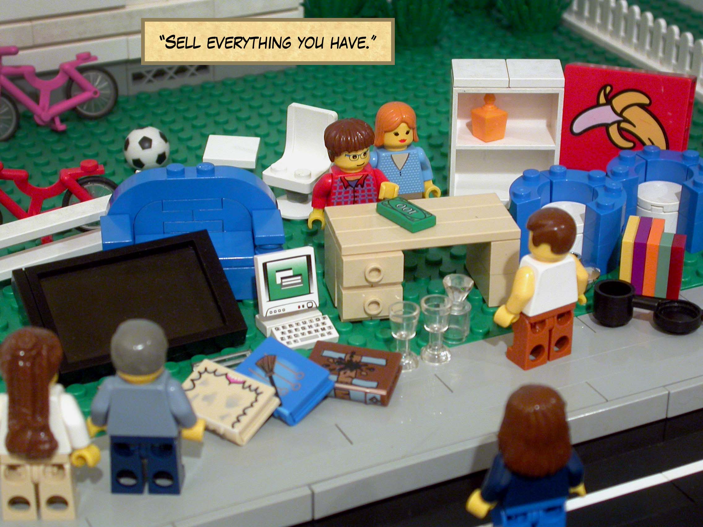 'Forgive, and you will be forgiven.'