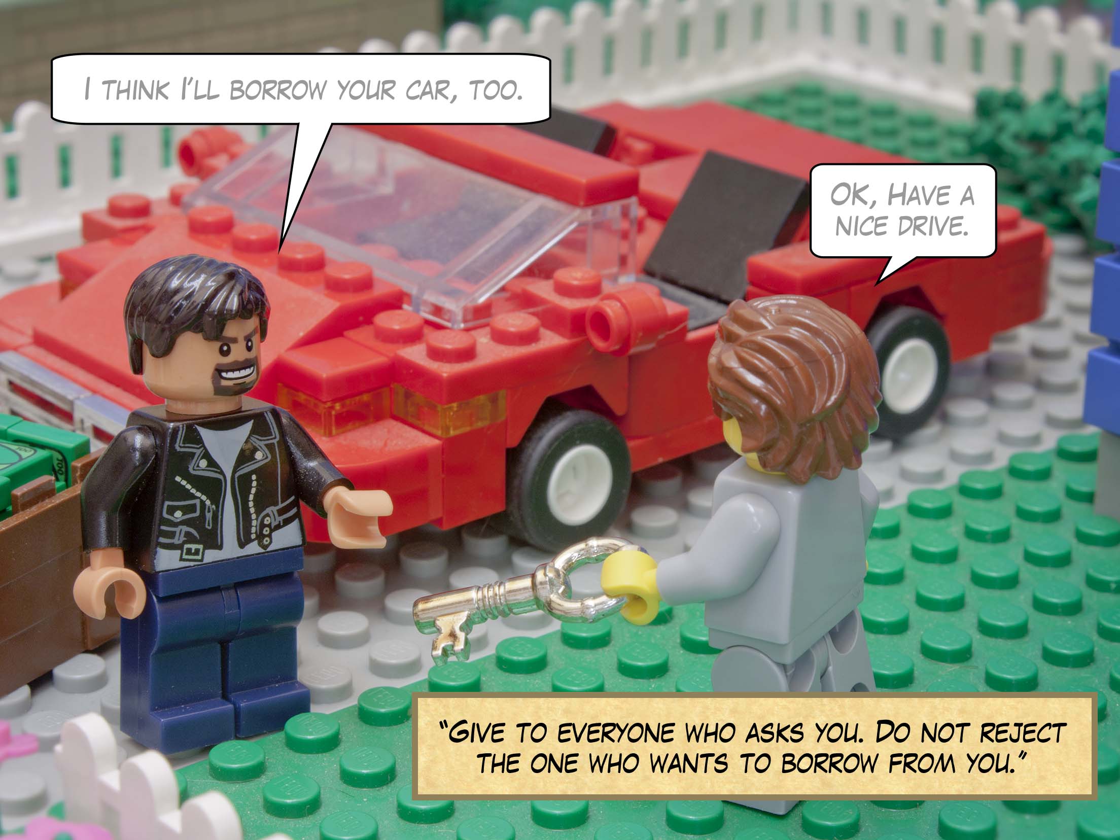 'But I say to you that anyone who is angry with a brother...'