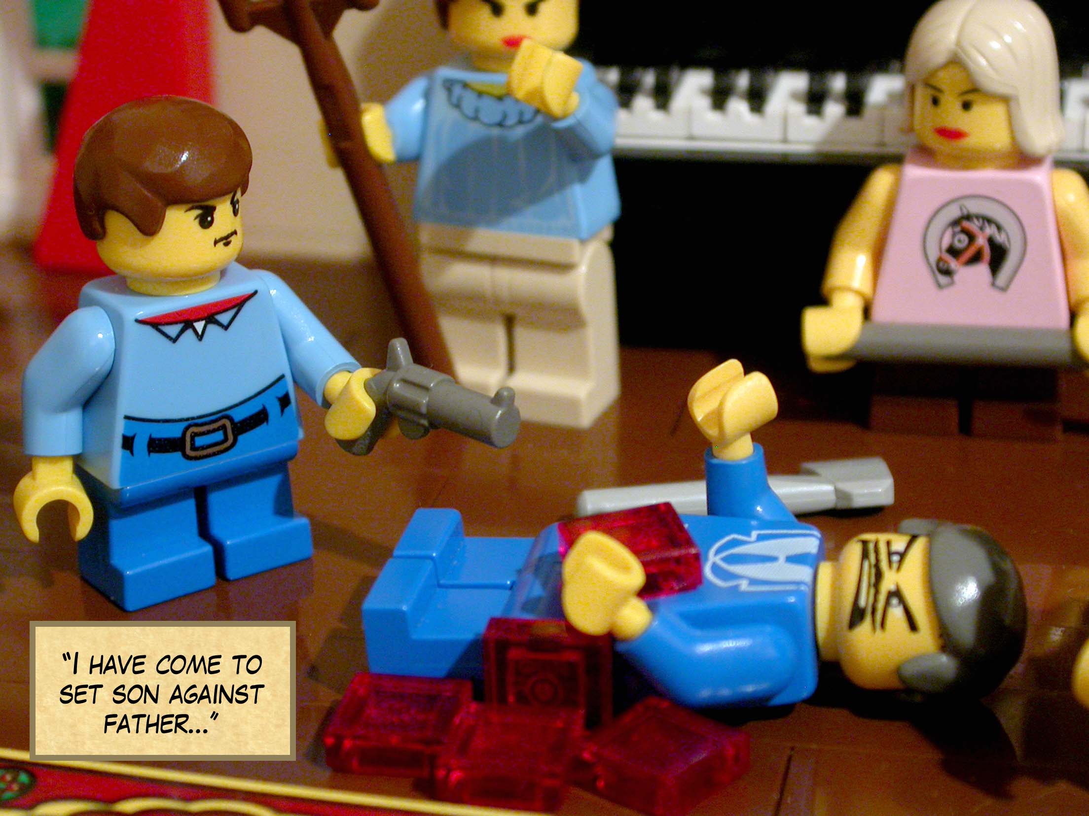 'I have come to bring fire to the earth.'