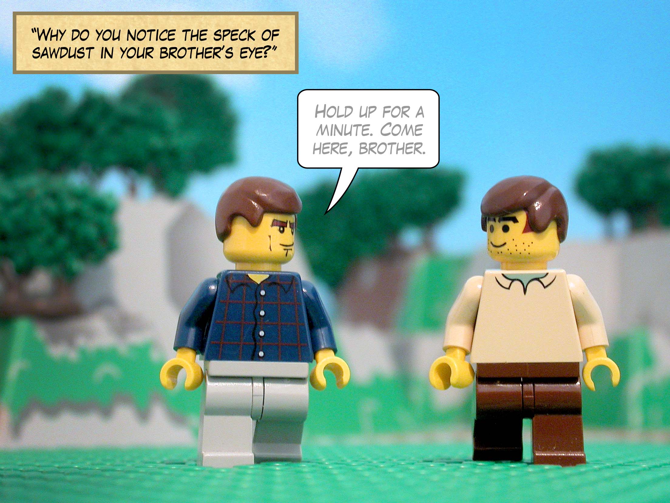 'And if your right hand should be your downfall...'