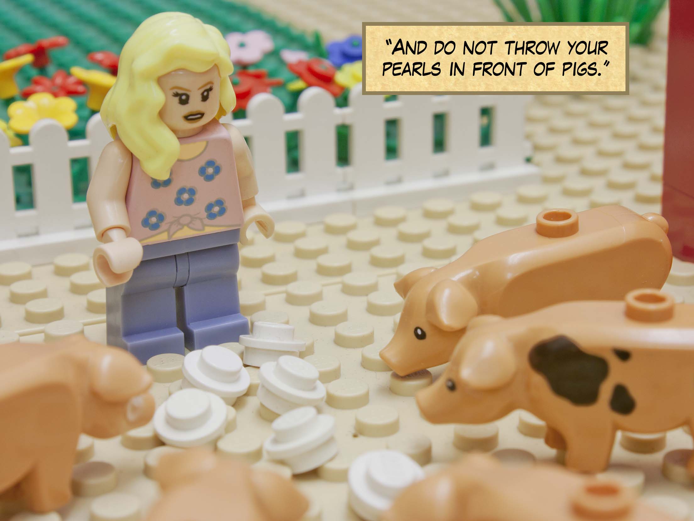 'If your hand or your foot should be your downfall...'