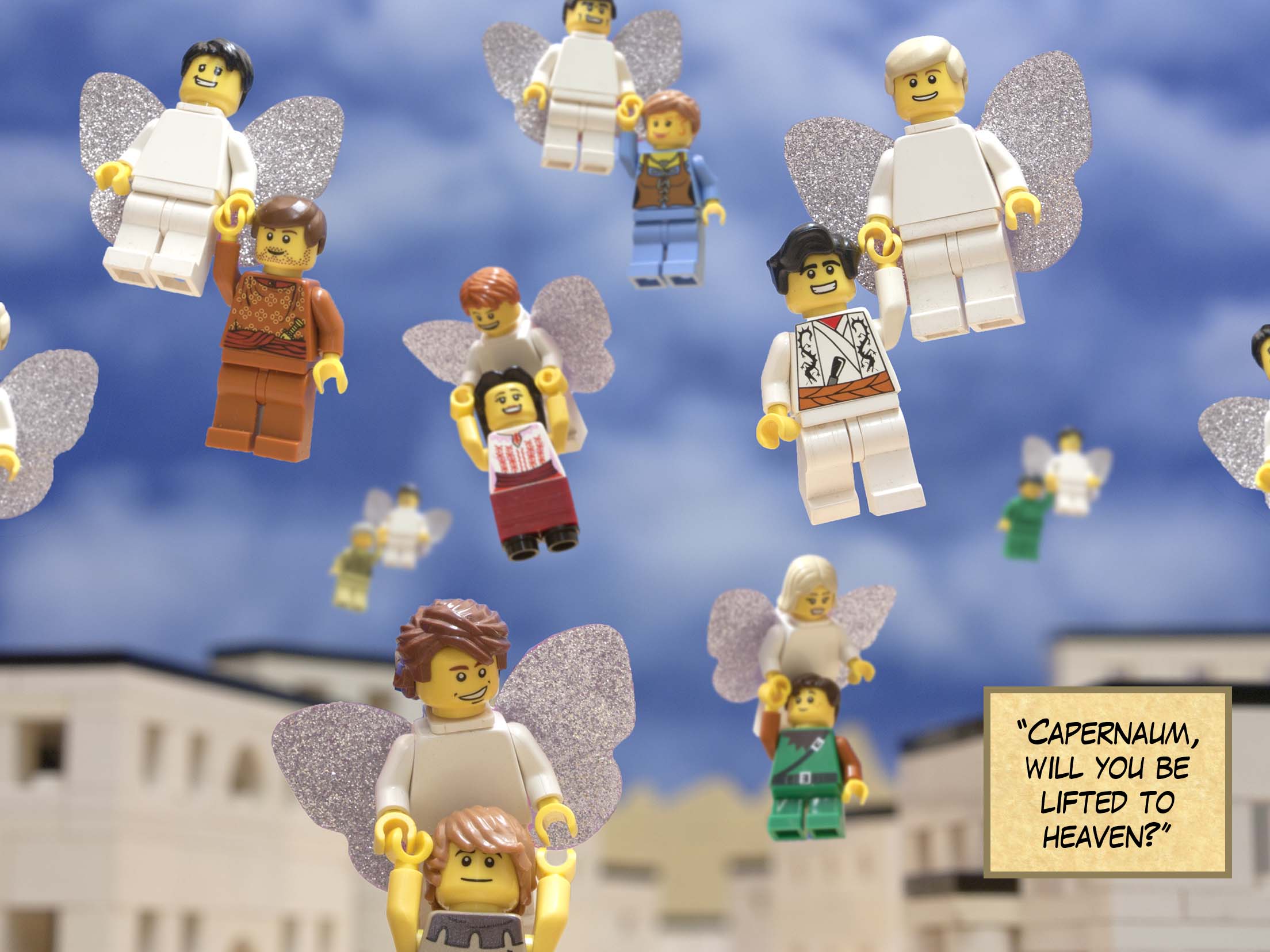 'Then he will say to those on his left, "Depart from me, you who are cursed, into the eternal fire prepared for the devil and his angels."'