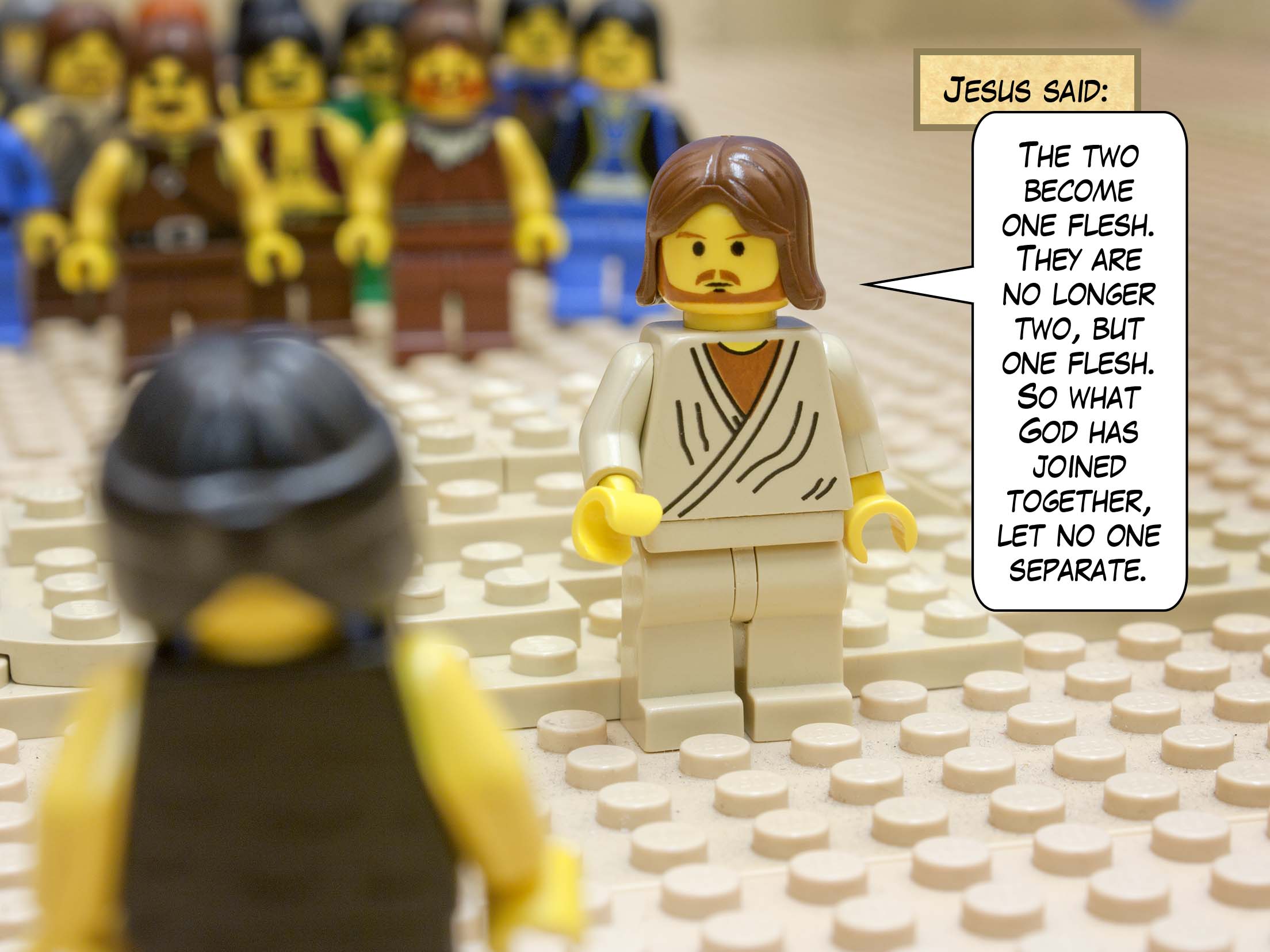 'Whoever divorces someone...'