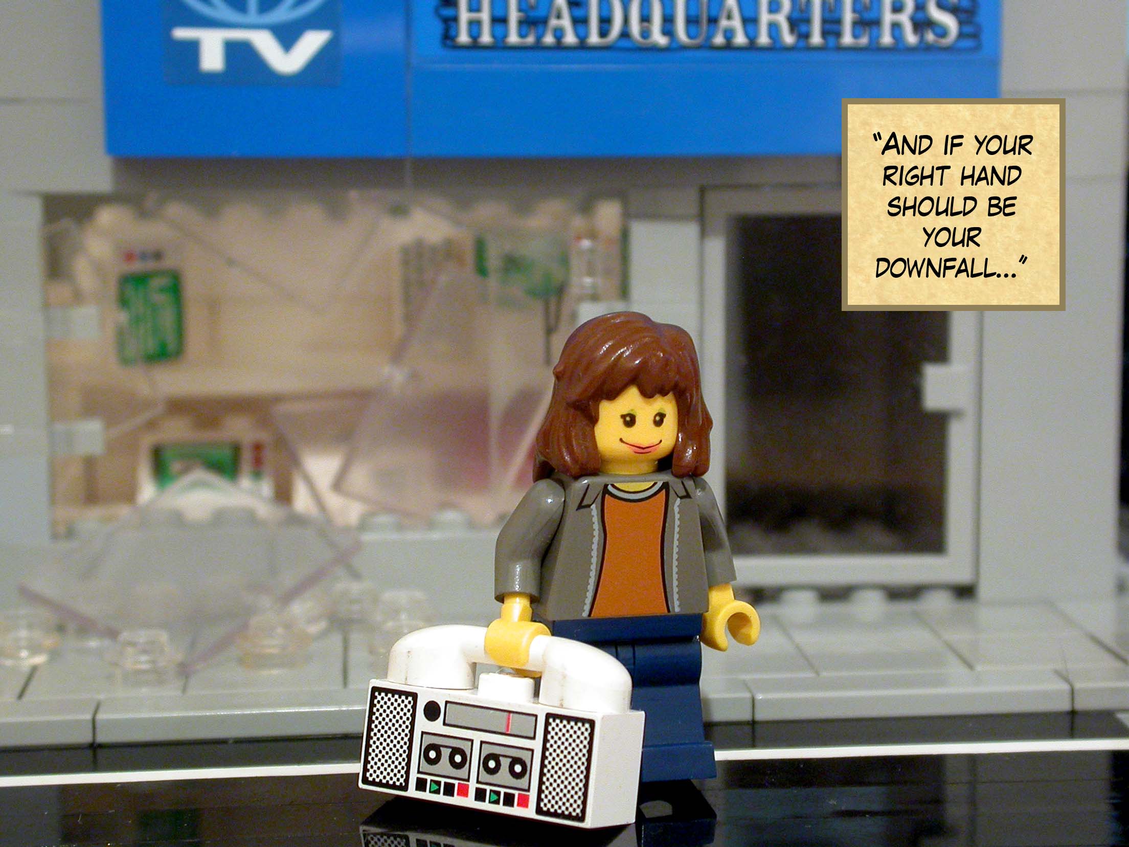 'And then turn on you and tear you to pieces.'