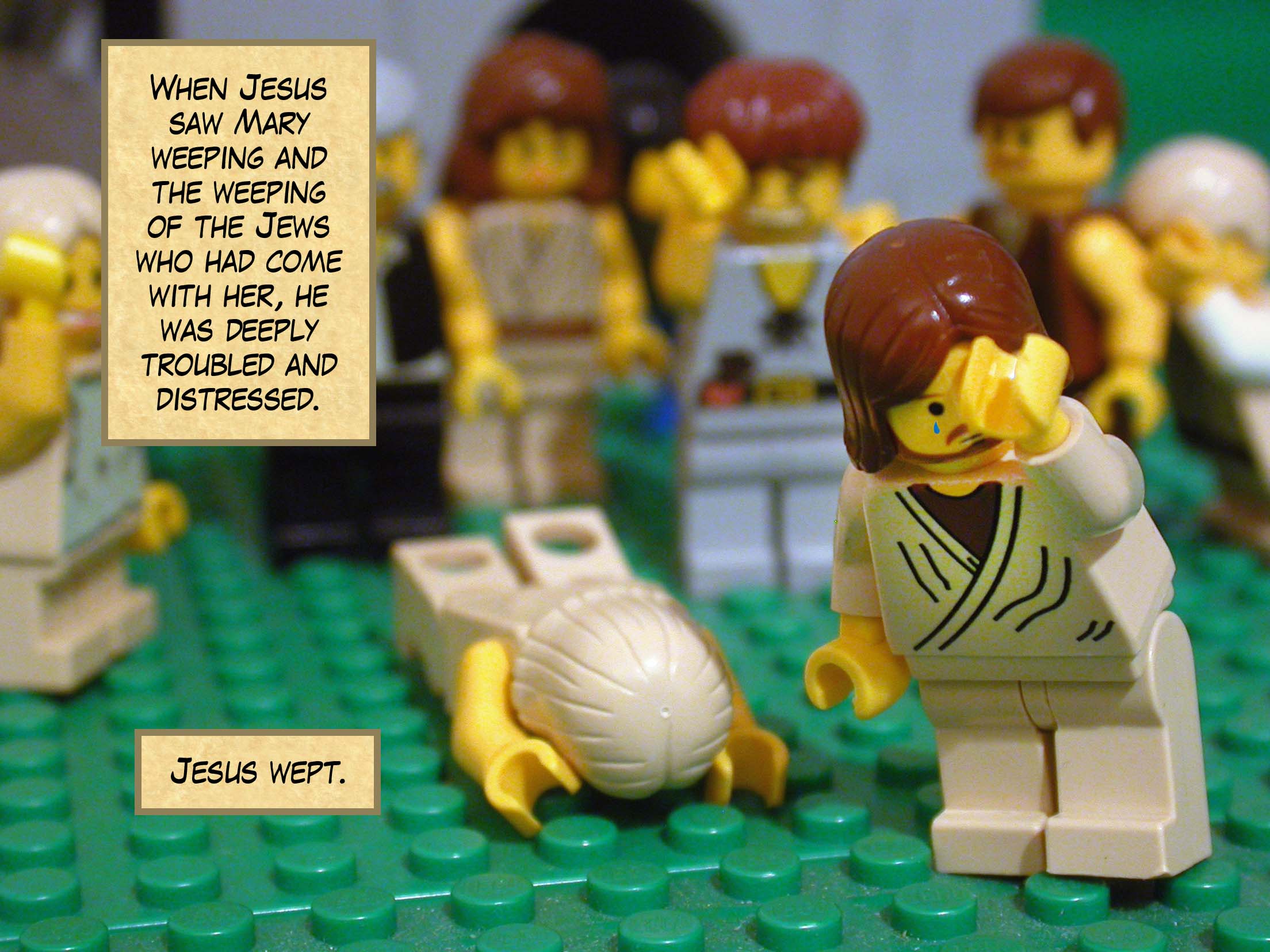 Some of the Jews said, 'Couldn't he have done something to keep Lazarus from dying?'