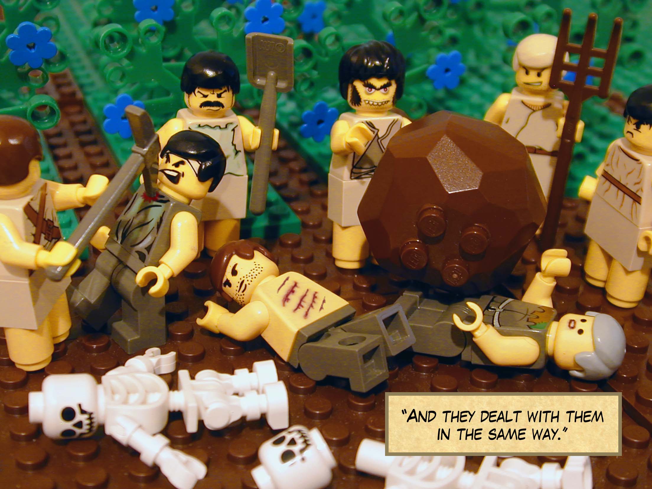 'And they dealt with them in the same way.'<br>