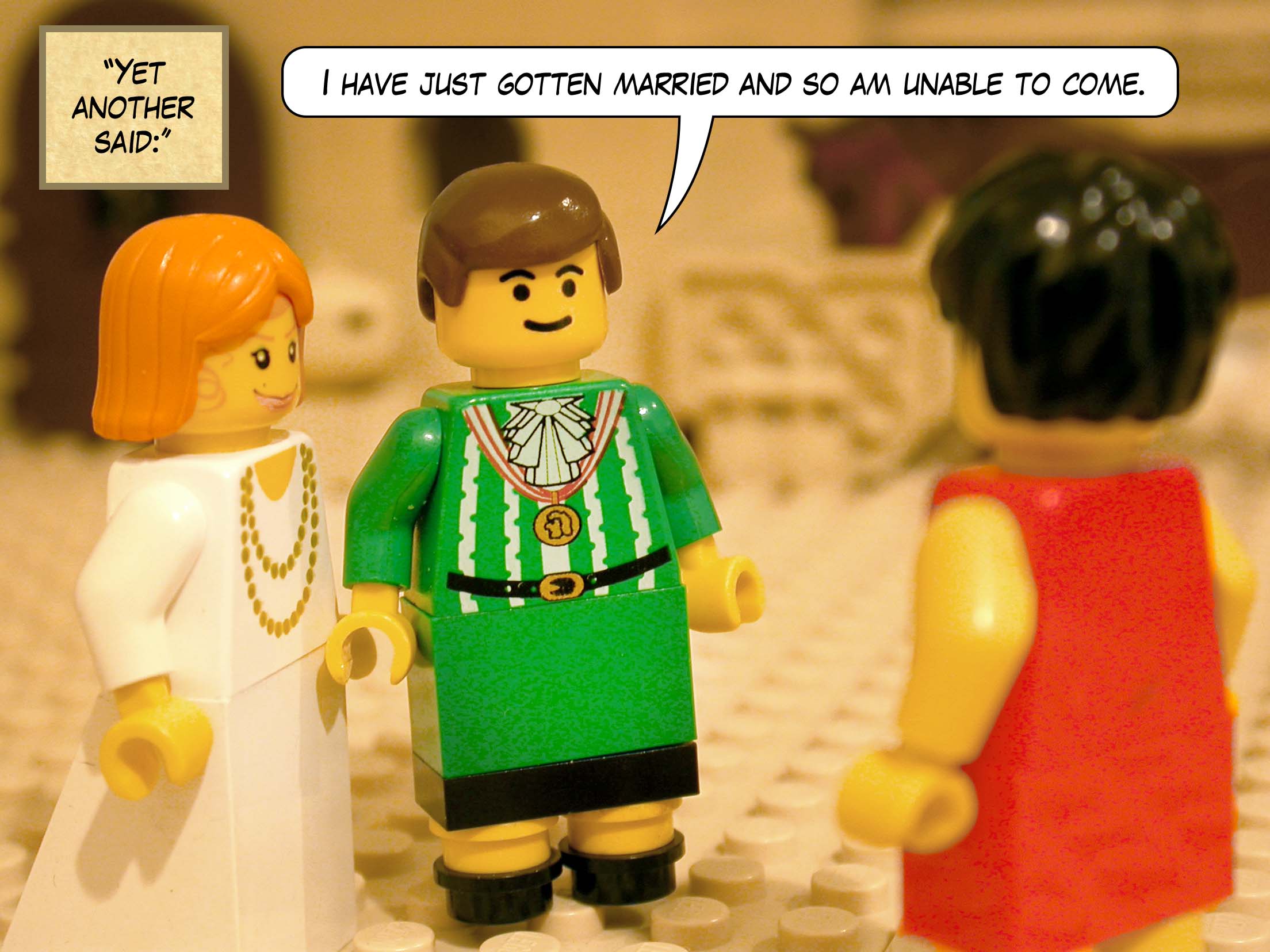 'And the rest seized his slaves, mistreated them, and killed them.'<br>