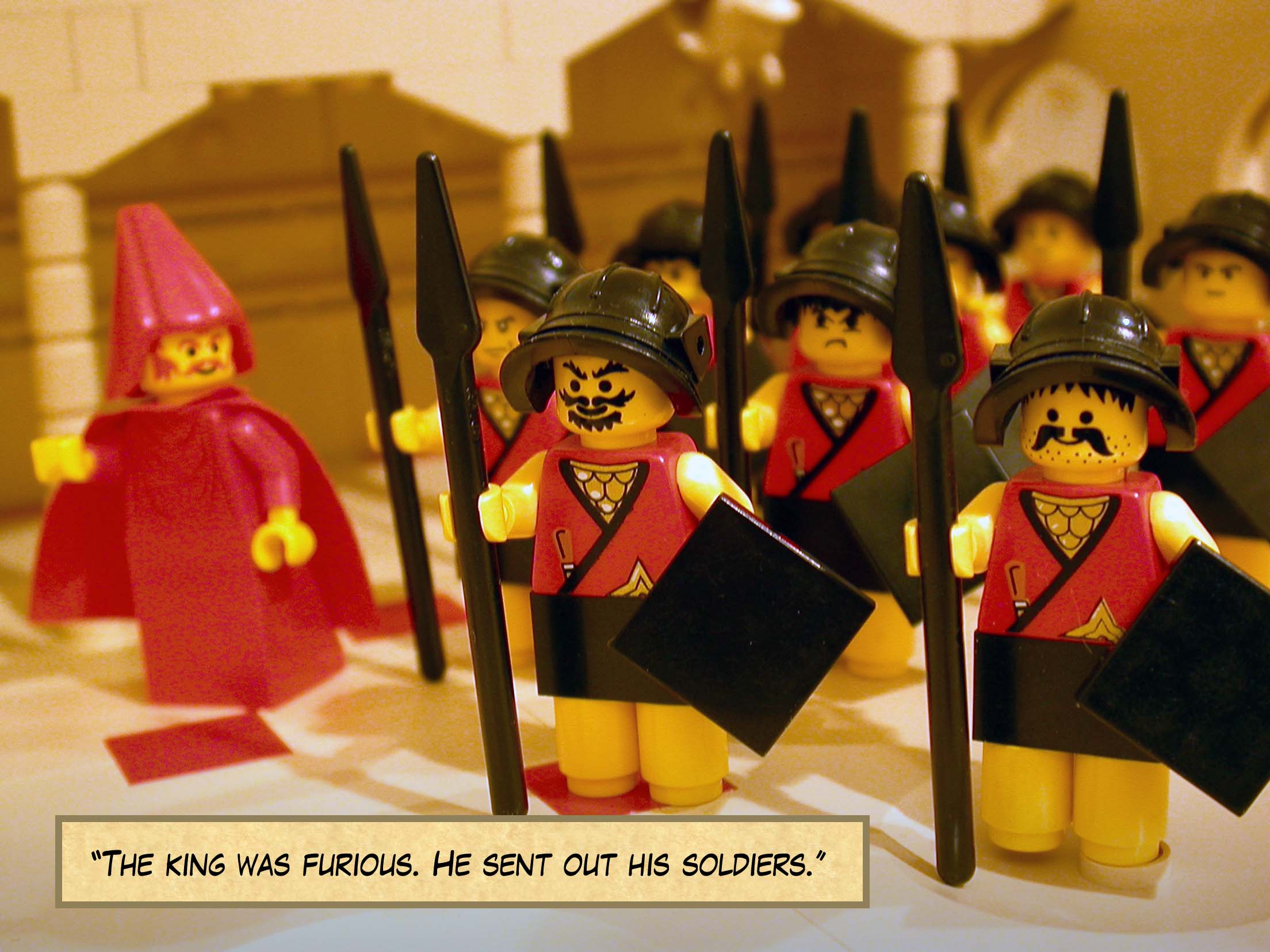 'They put the murderers to death.'<br>