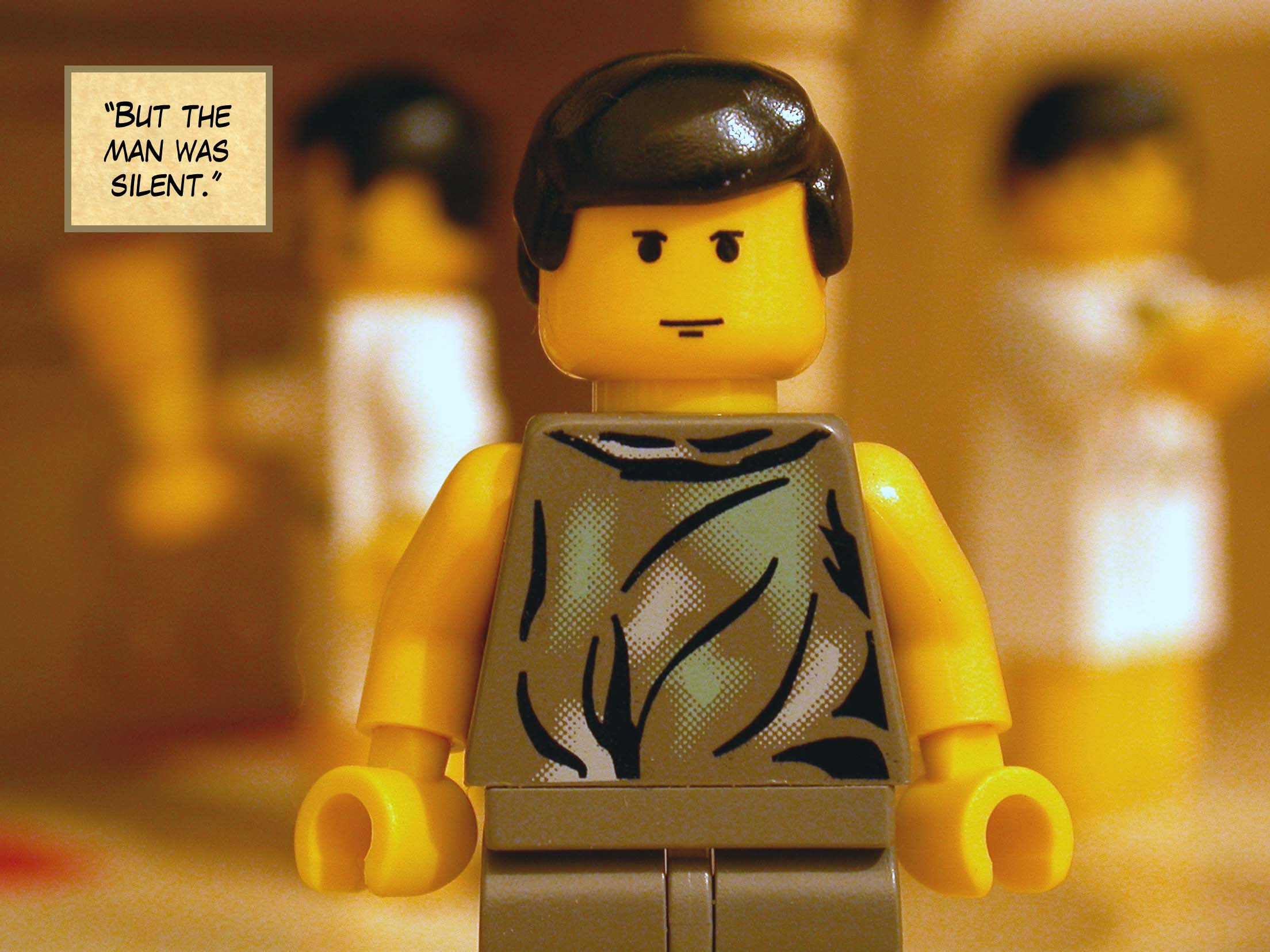 The king then said to his attendants, "Tie his hands and feet and throw him into the outer darkness where there will be weeping and gnashing of teeth!"'