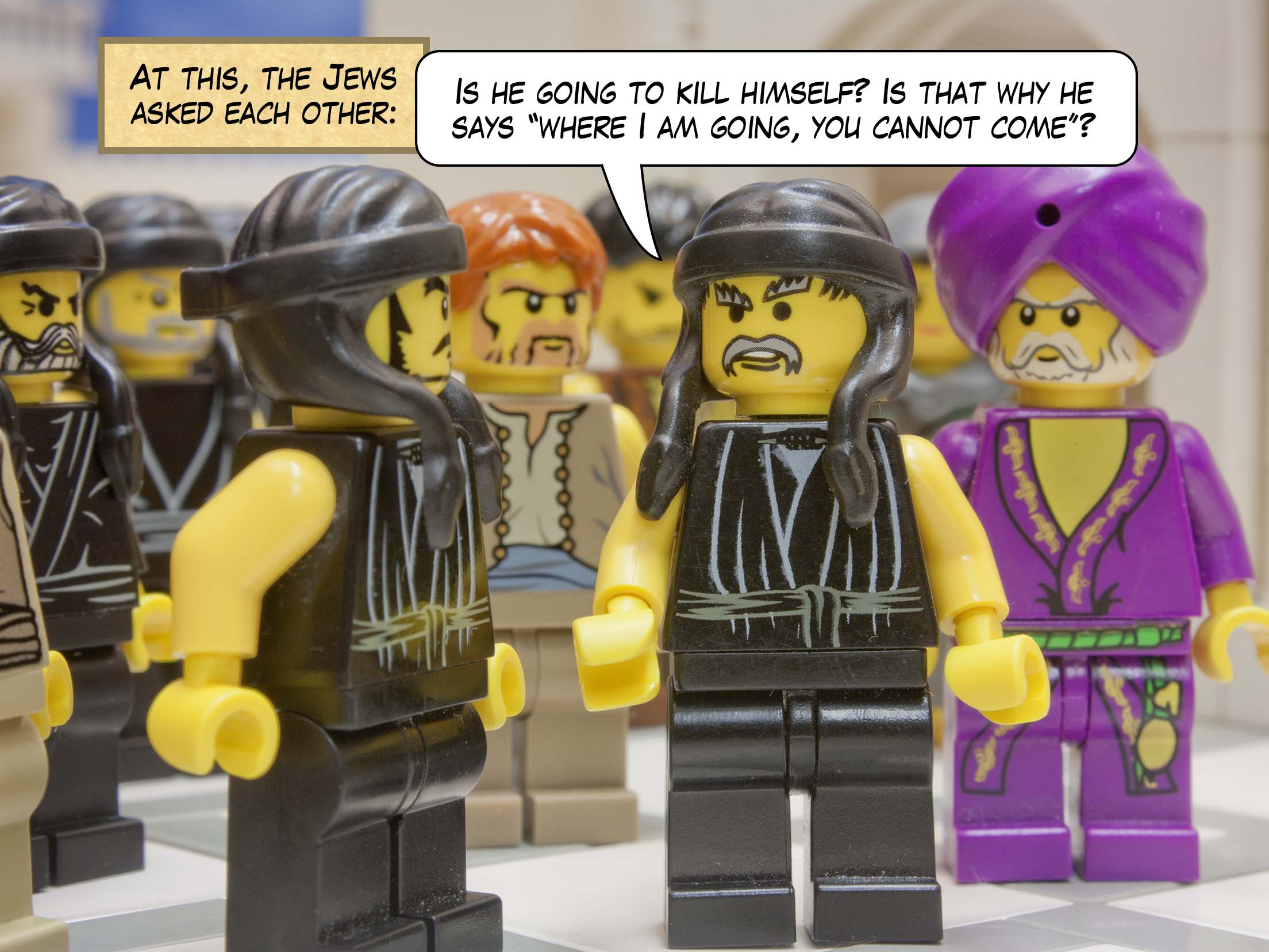 'He does not stand in the truth, because there is no truth in him. When he lies, he speaks according to his own nature, for he is a liar and the father of lies.'