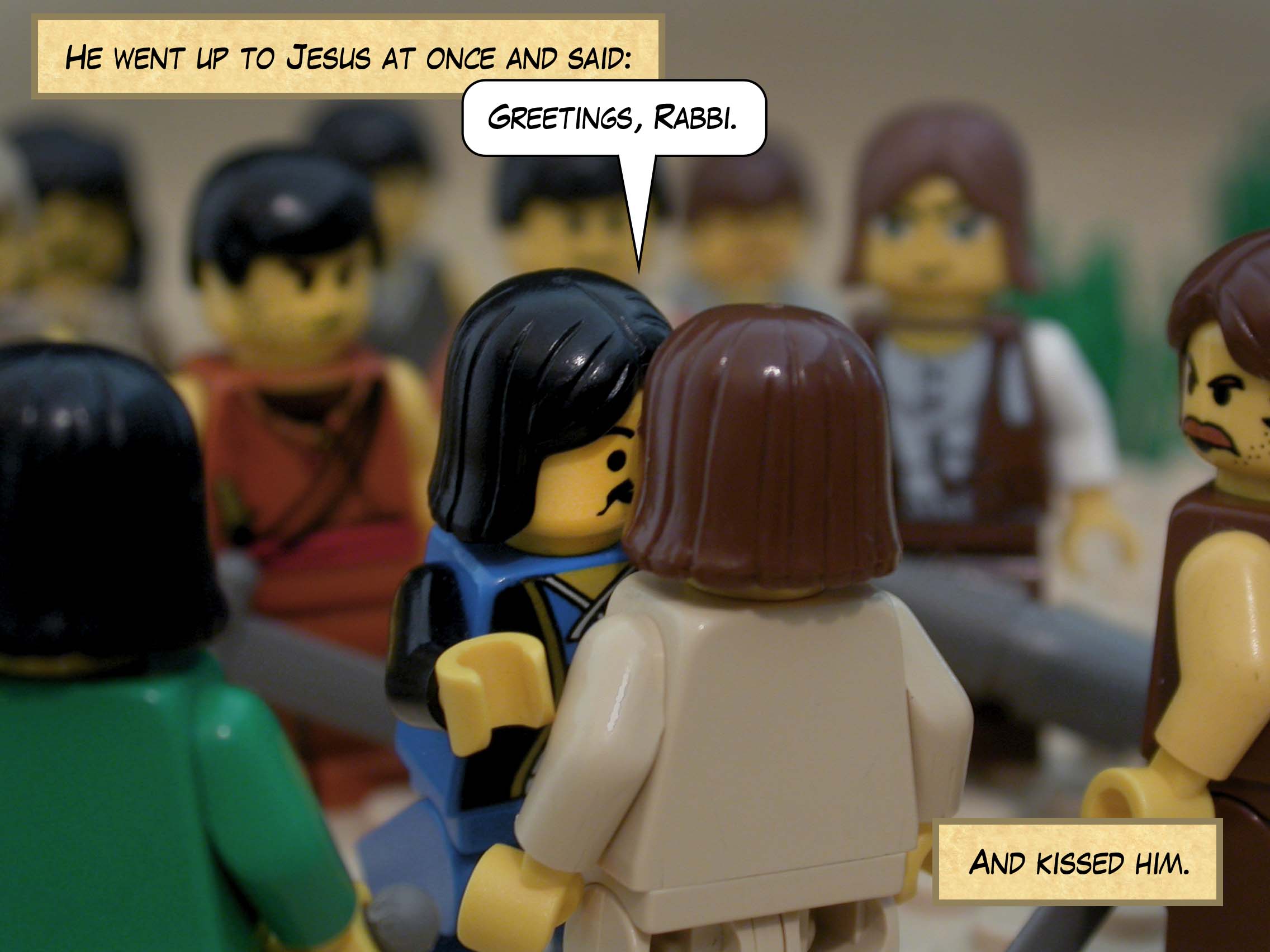 Then Simon Peter, who had a sword, pulled it out and struck the high priest’s slave, cutting off his right ear. The slave’s name was Malchus.