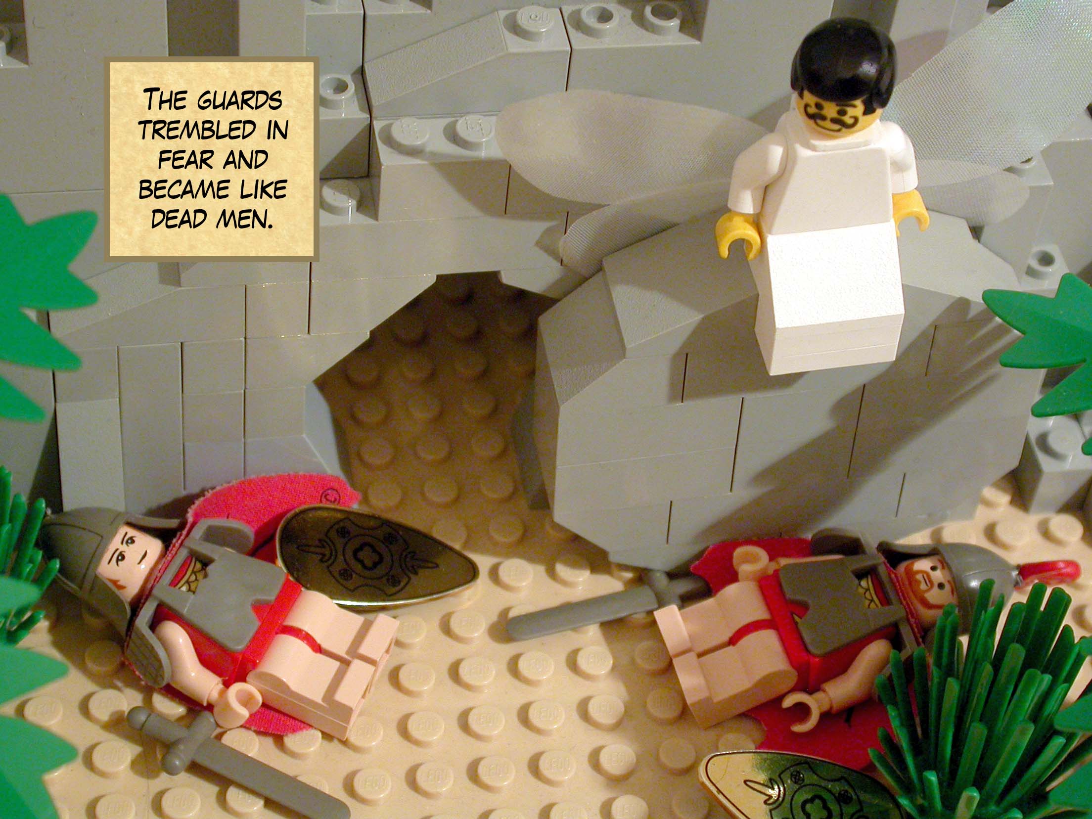 But the women found that the stone had already been rolled away from the tomb.