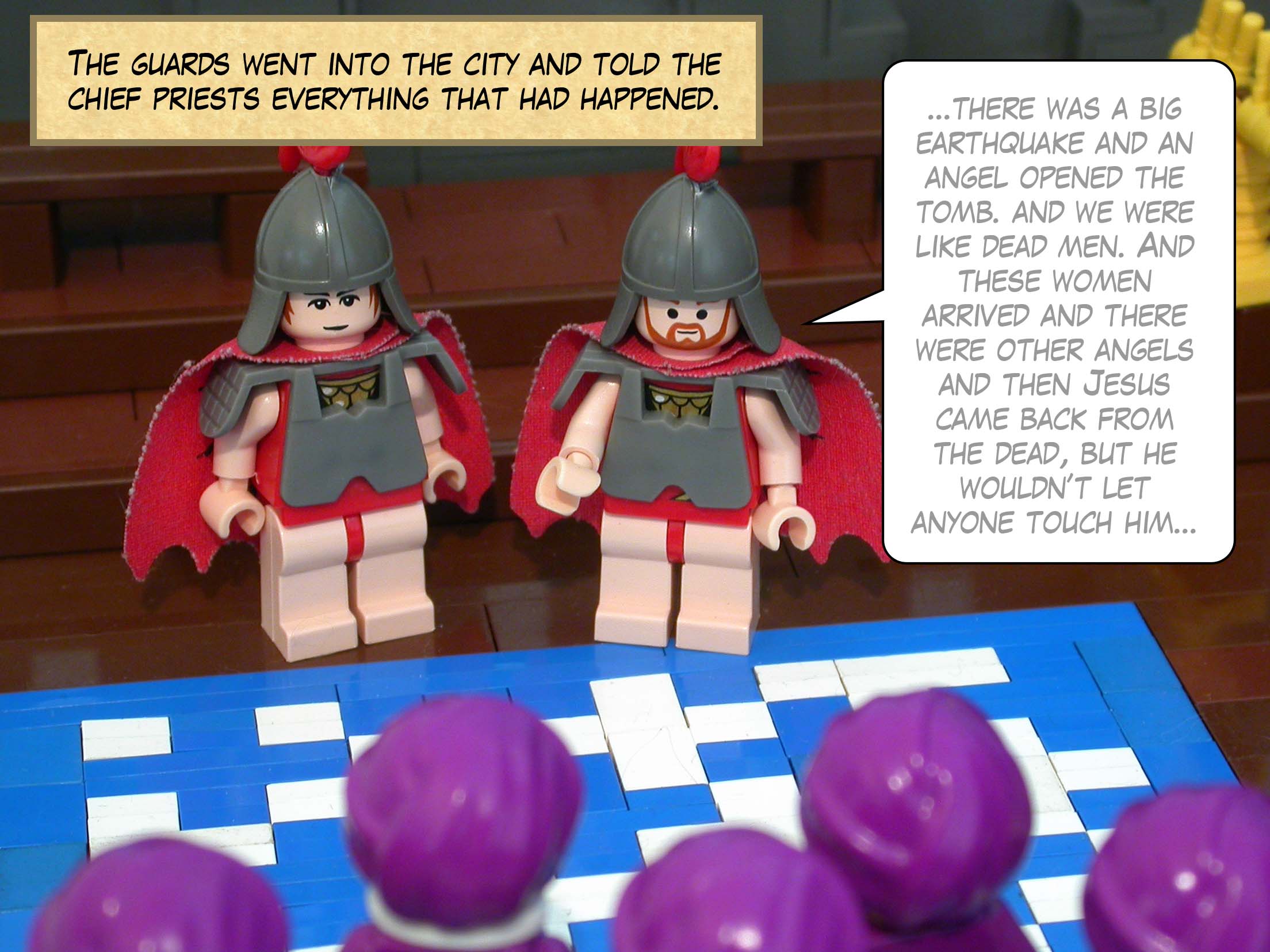 And Jesus said to her, 'Do not touch me, for I have not yet ascended to my Father.'