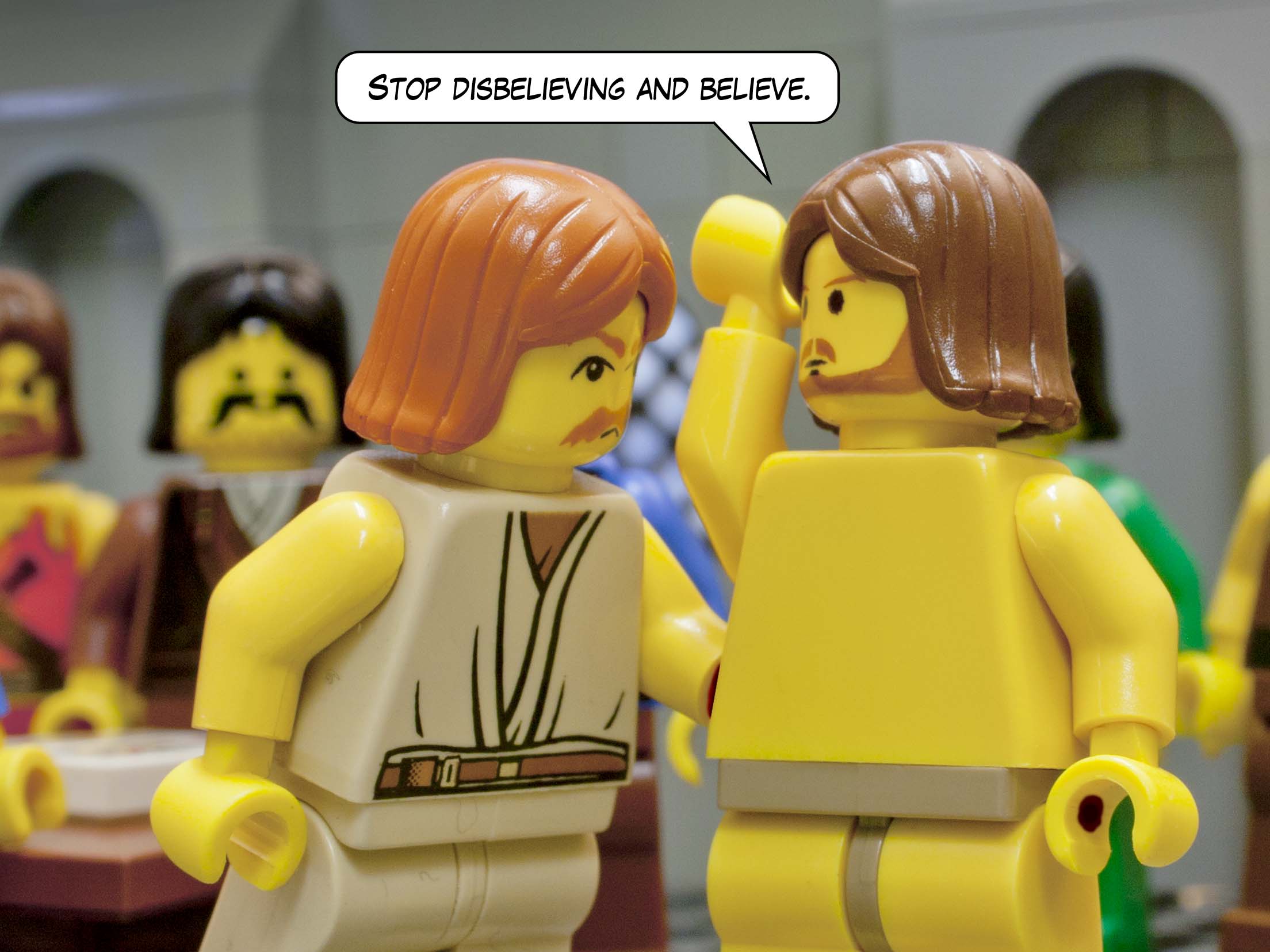 Thomas answered him, 'My Lord and my God!'