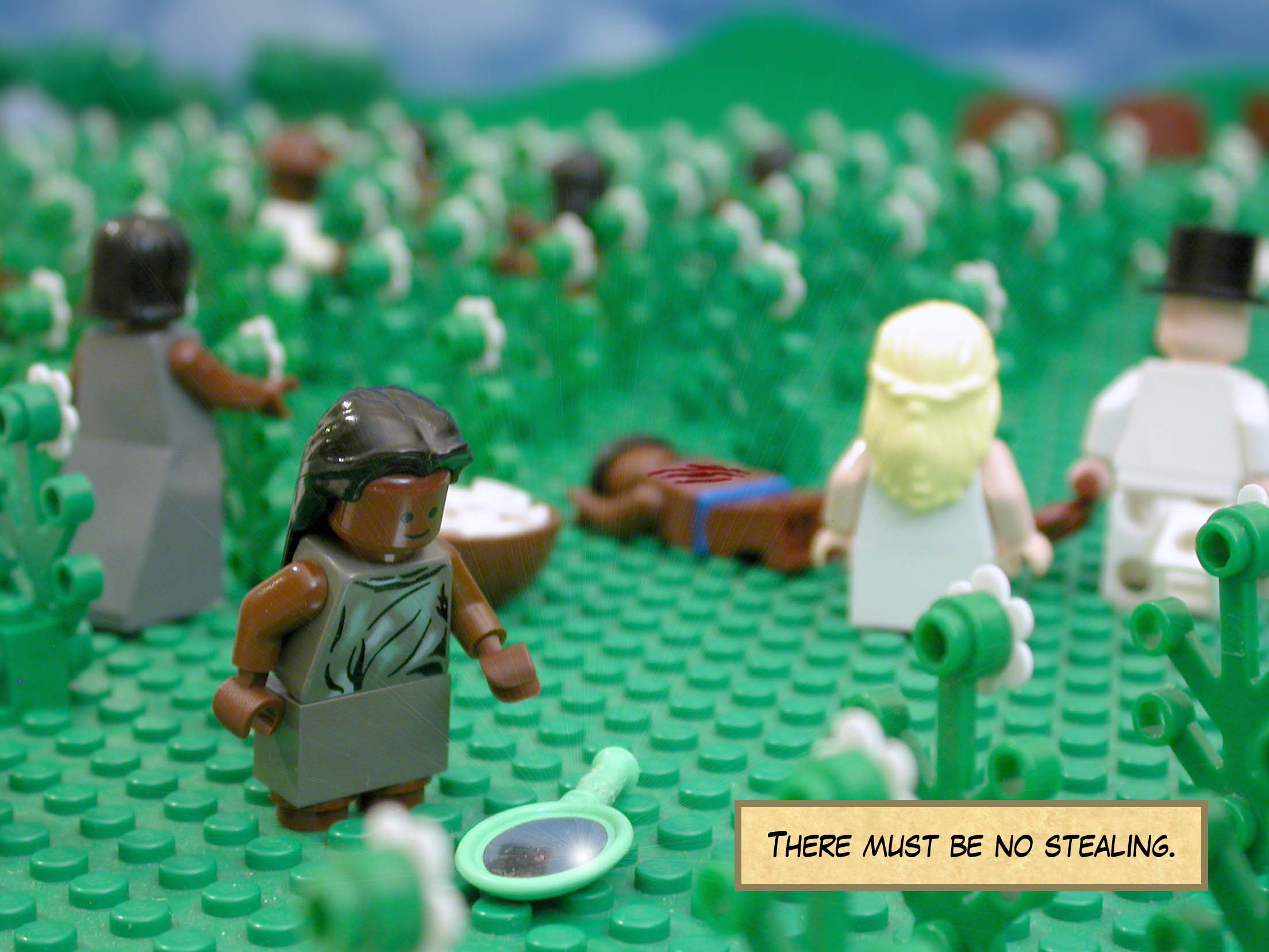 There must be no stealing.