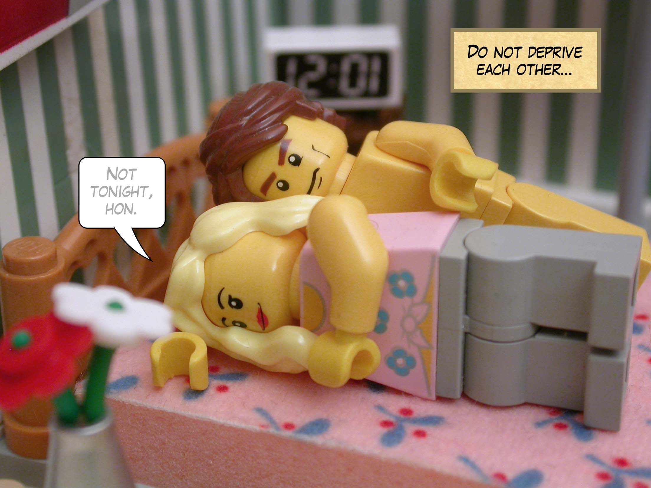 Do not deprive each other...