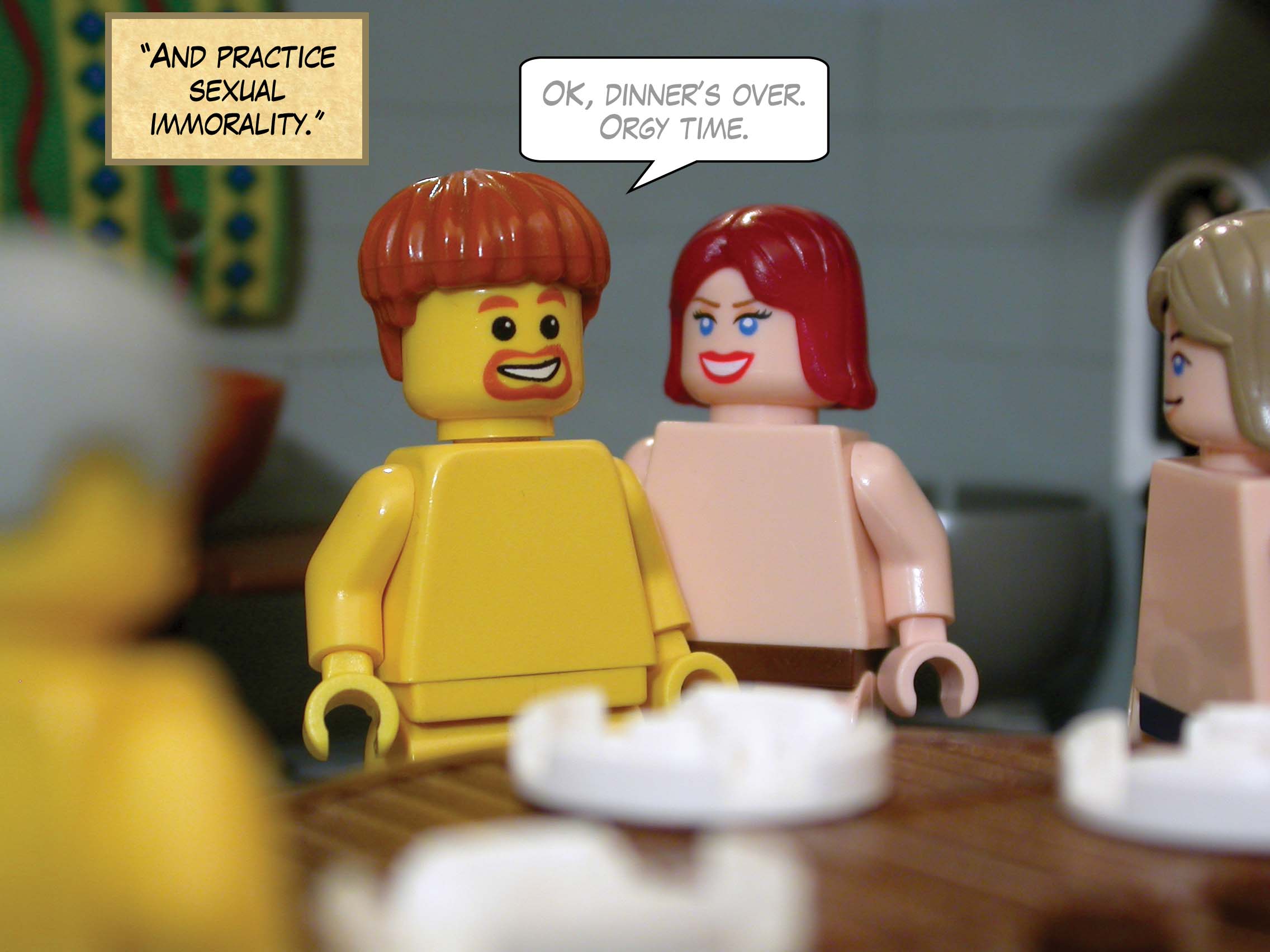 'And practice sexual immorality.'