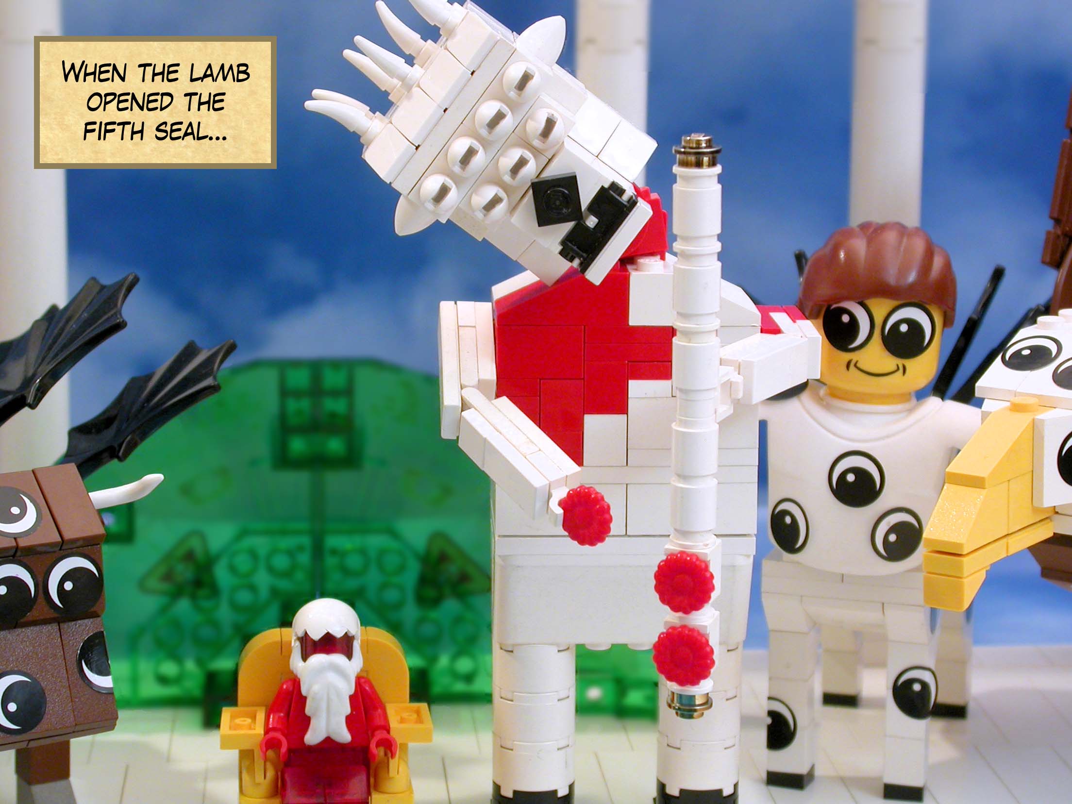 When the lamb opened the fifth seal...