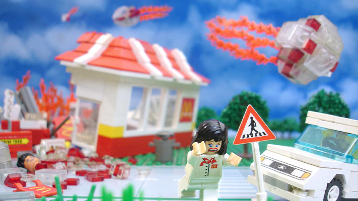 The Earth Set Ablaze