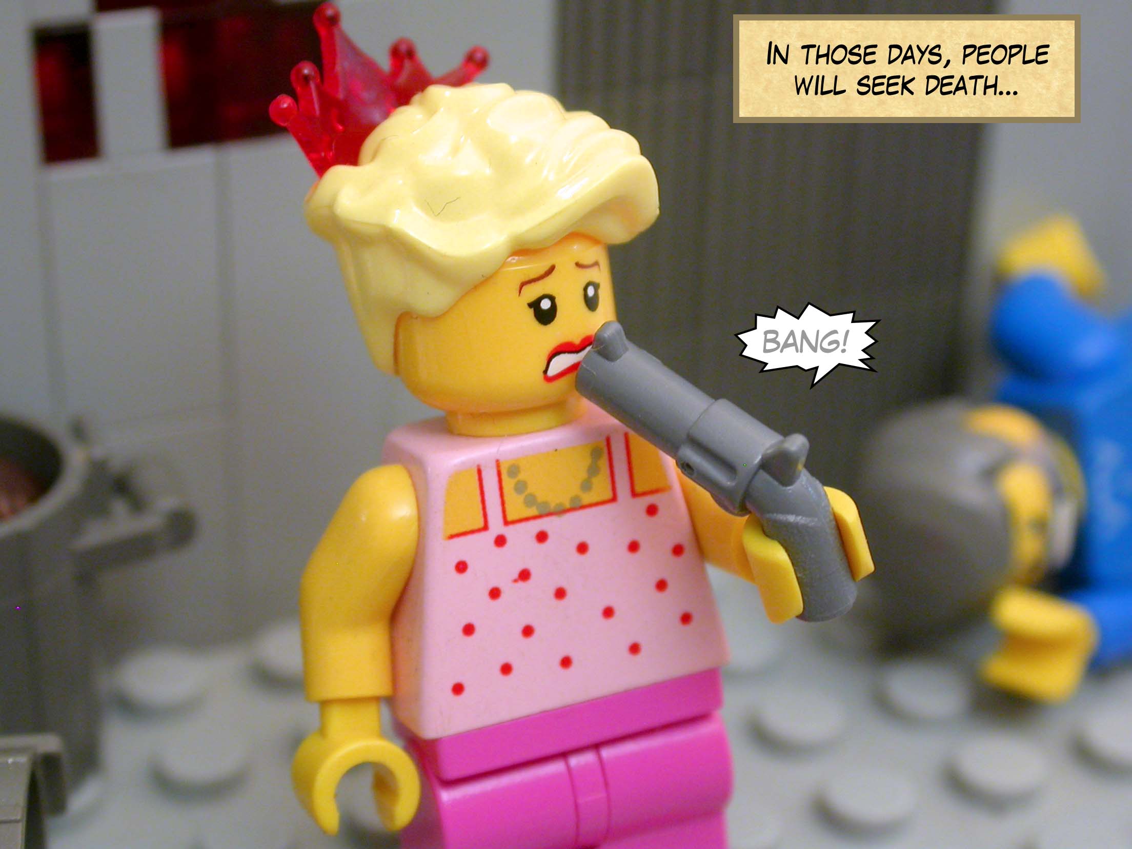 In those days, people will seek death...<br>