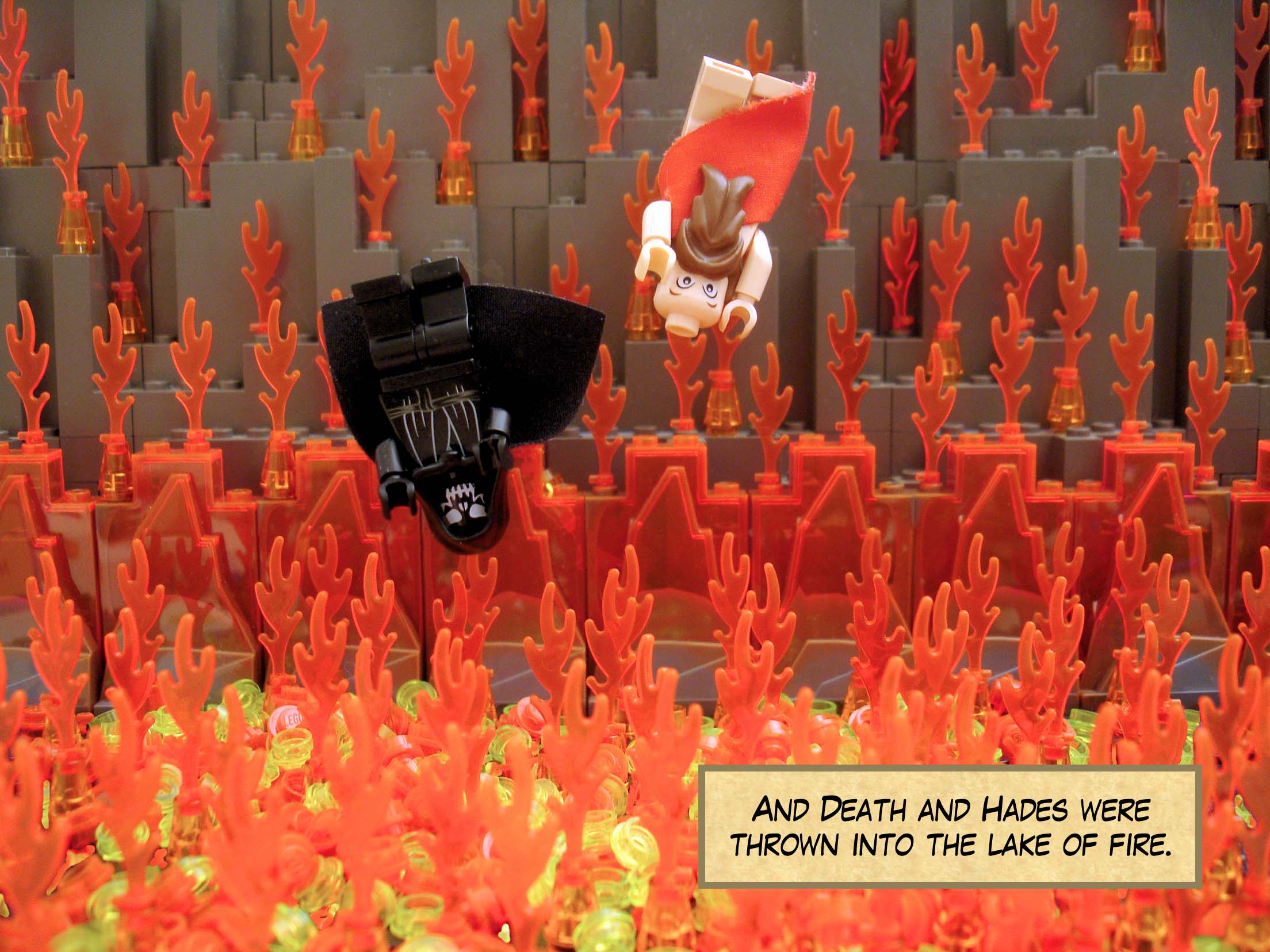 And Death and Hades were thrown into the lake of fire.