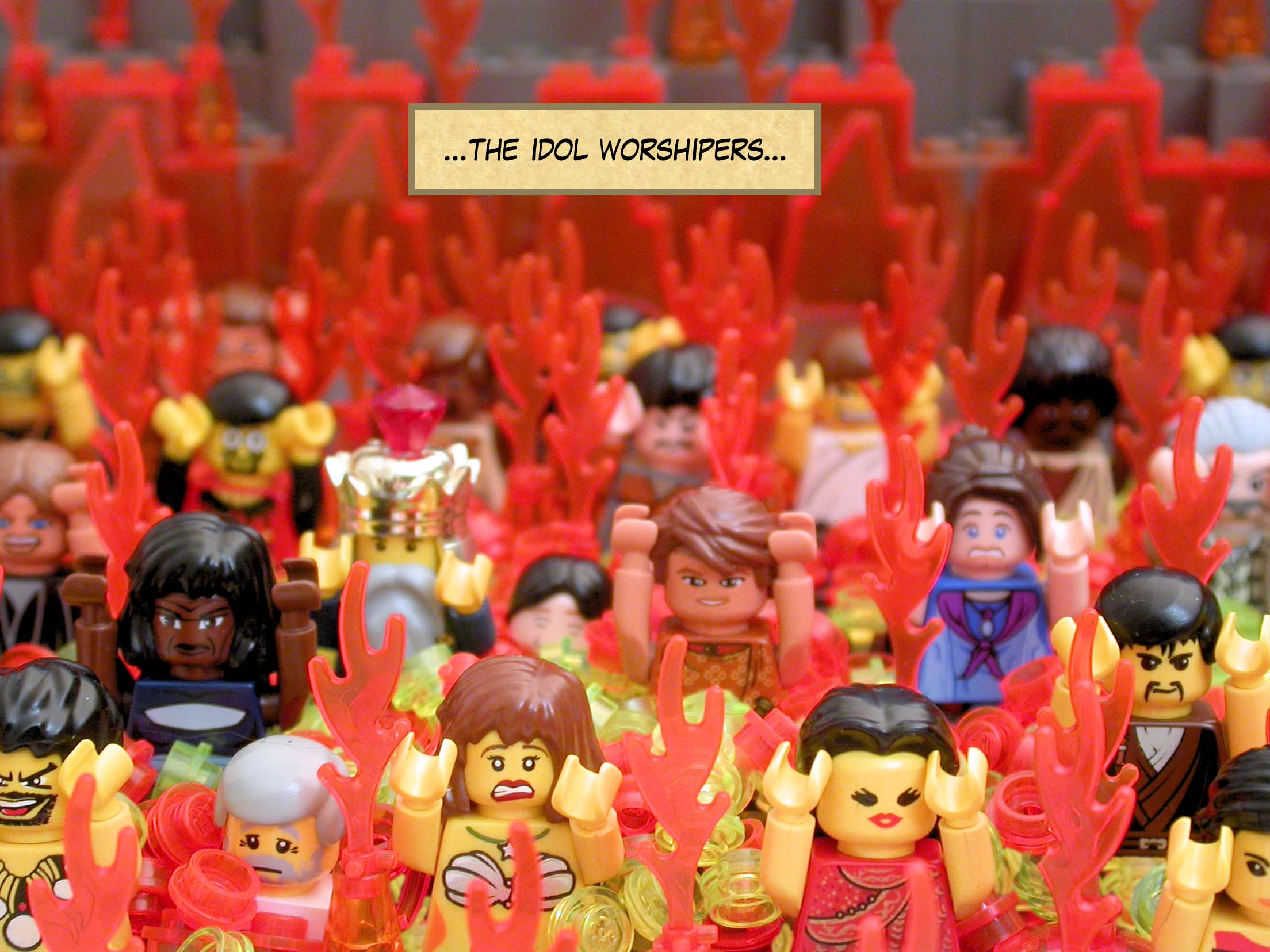 ...the idol worshipers...