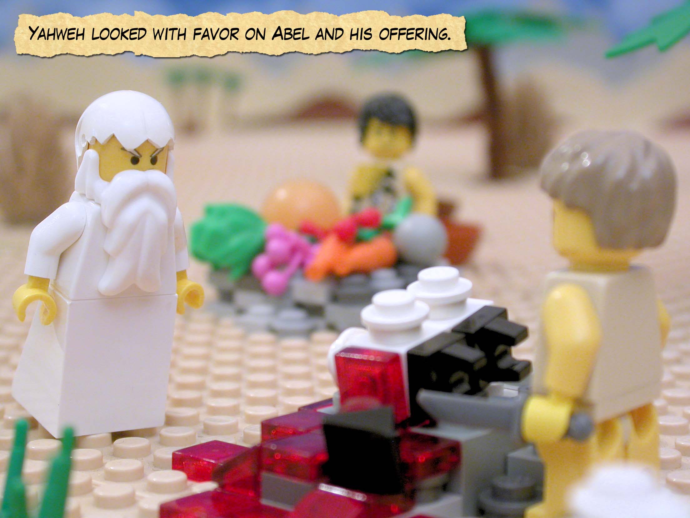 Yahweh looked with favor on Abel and his offering.