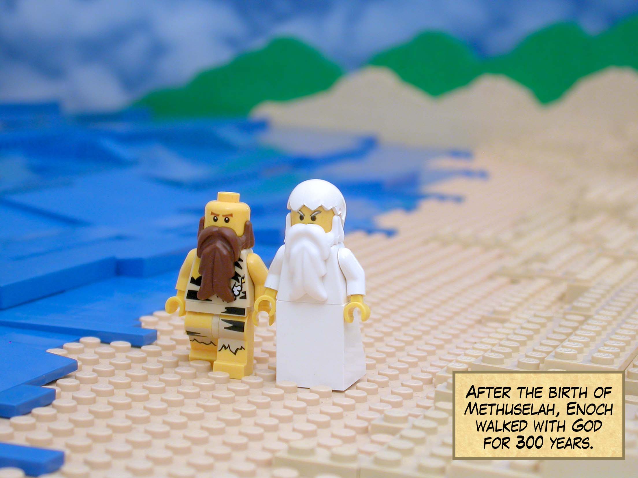 After the birth of Methuselah, Enoch walked around with God for 300 years.