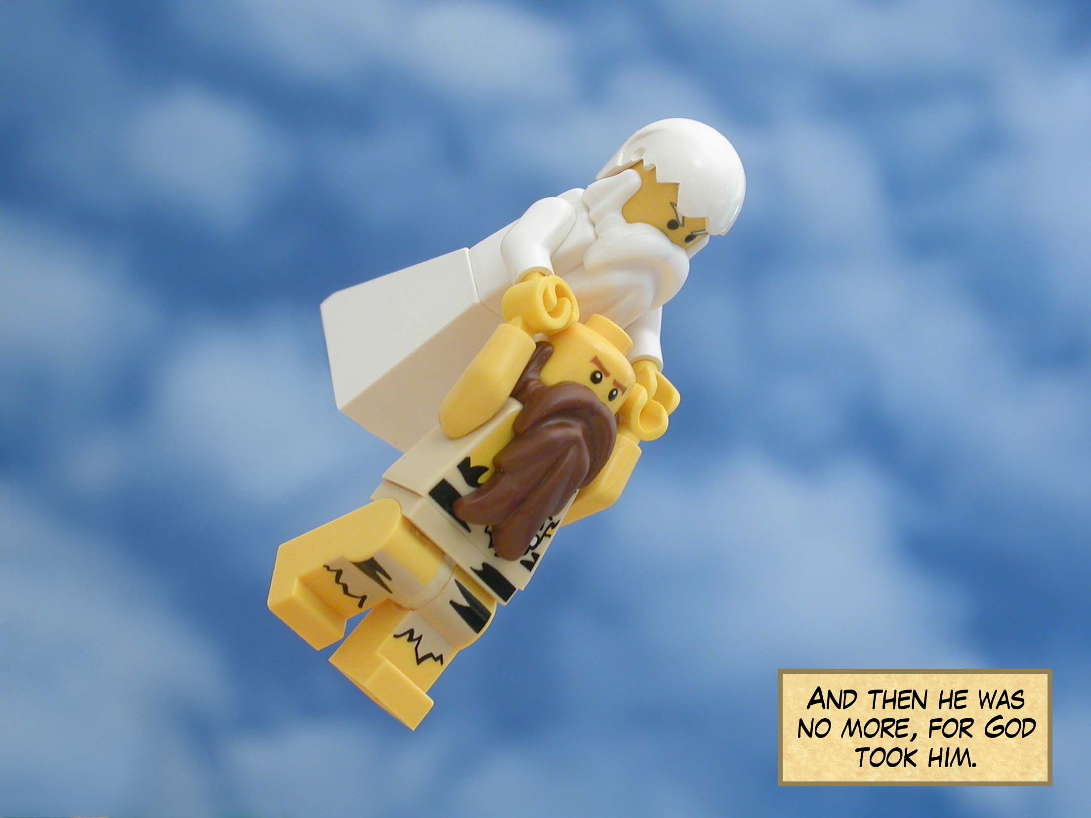 And then he was no more, for God took him.