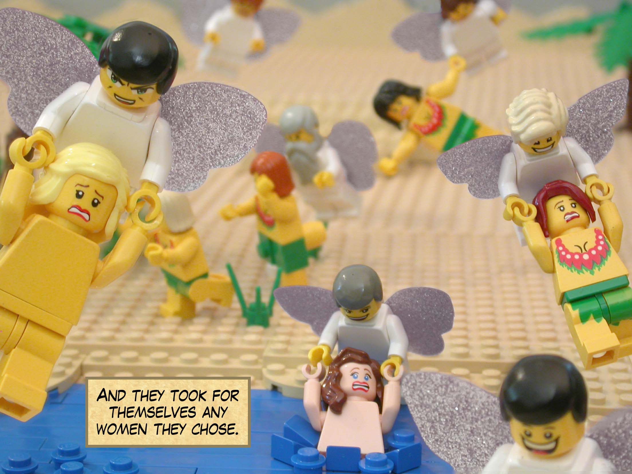 And they took for themselves any women they chose.