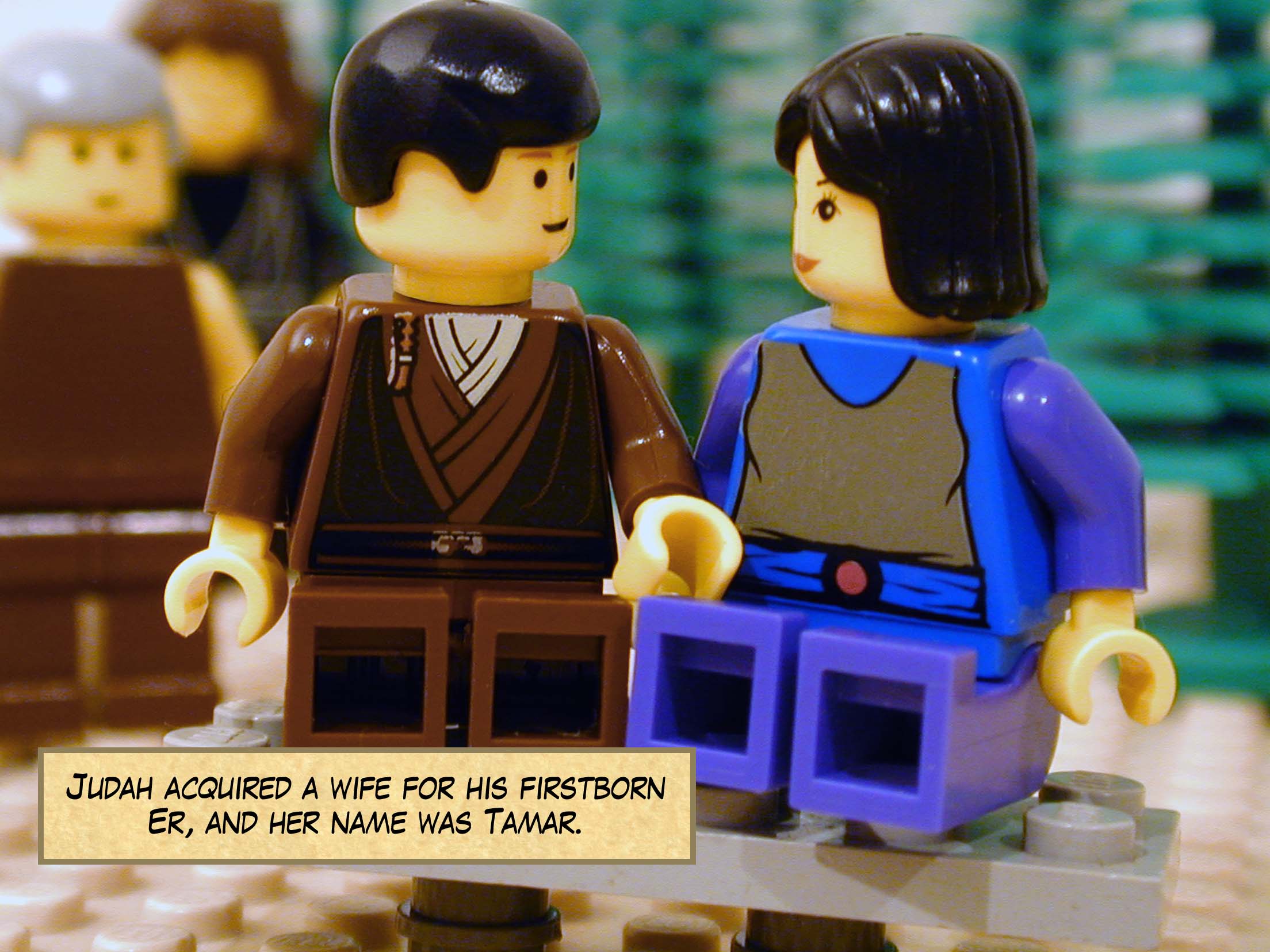 Judah acquired a wife for his firstborn Er, and her name was Tamar.