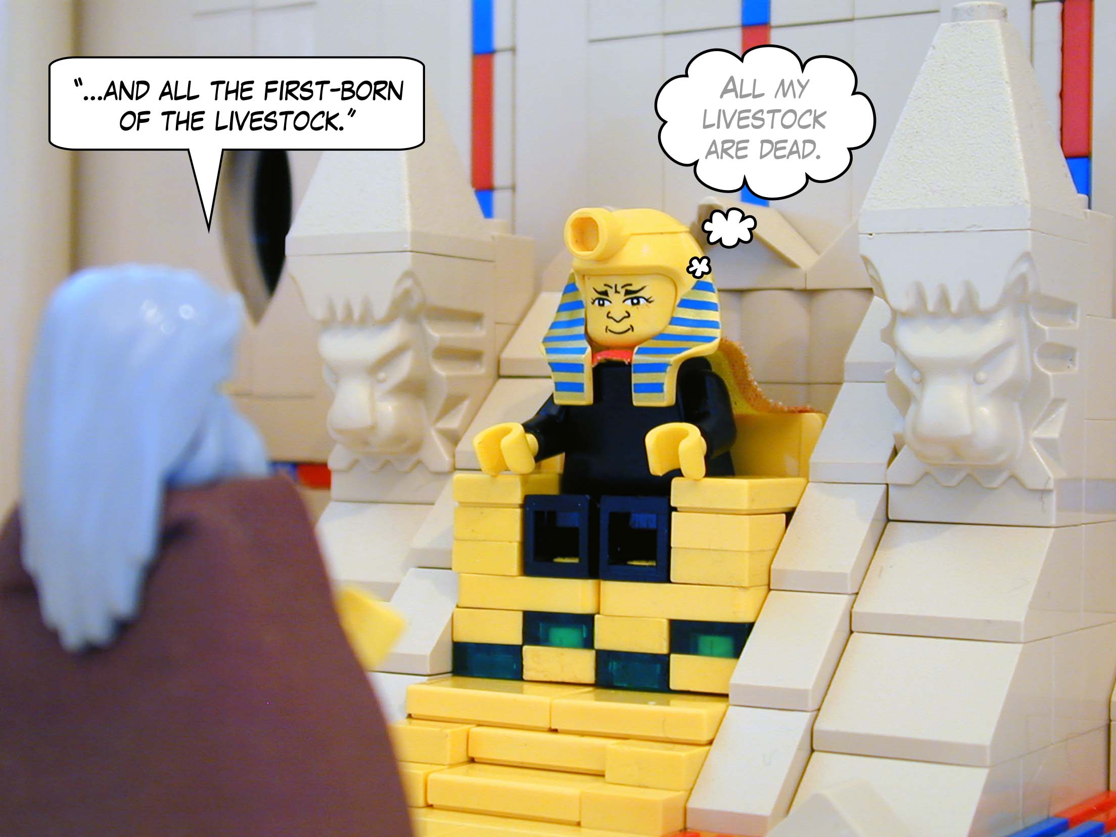 '...and all the first-born of the livestock.'