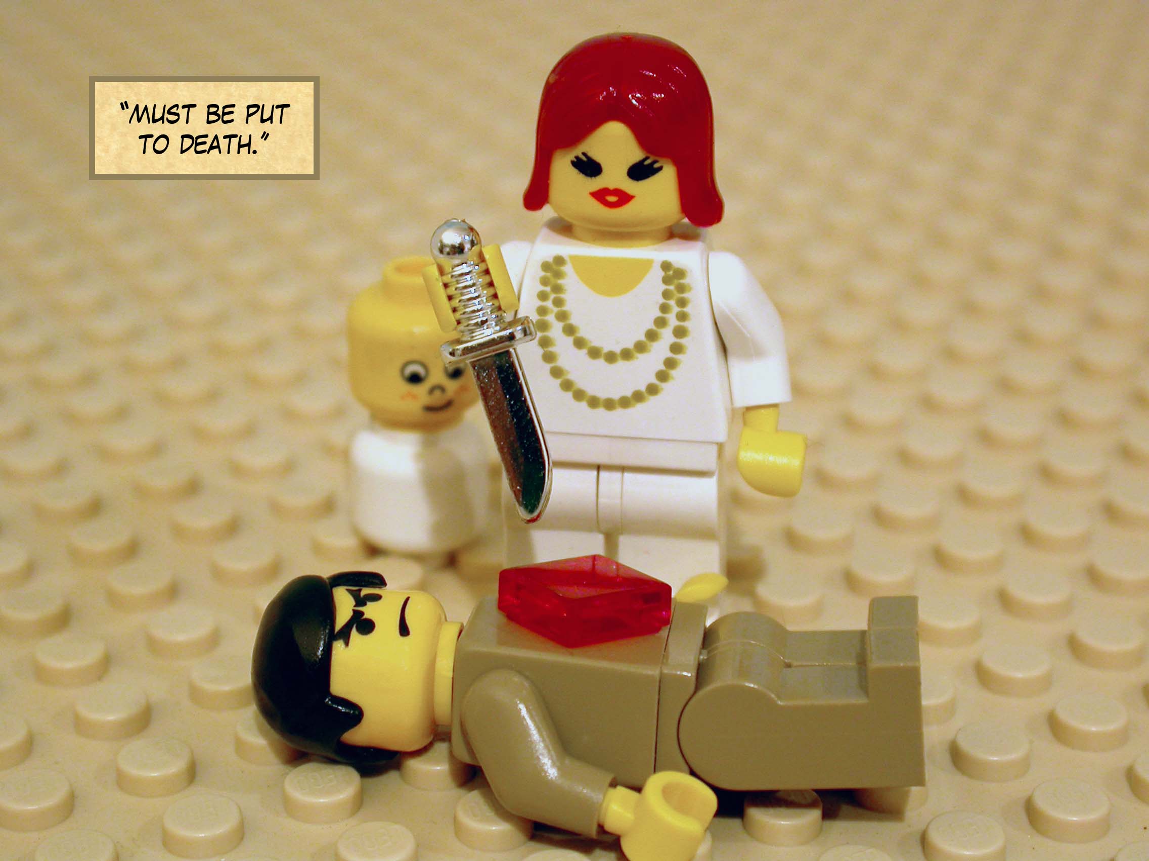 "Anyone who kidnaps a person must be put to death."