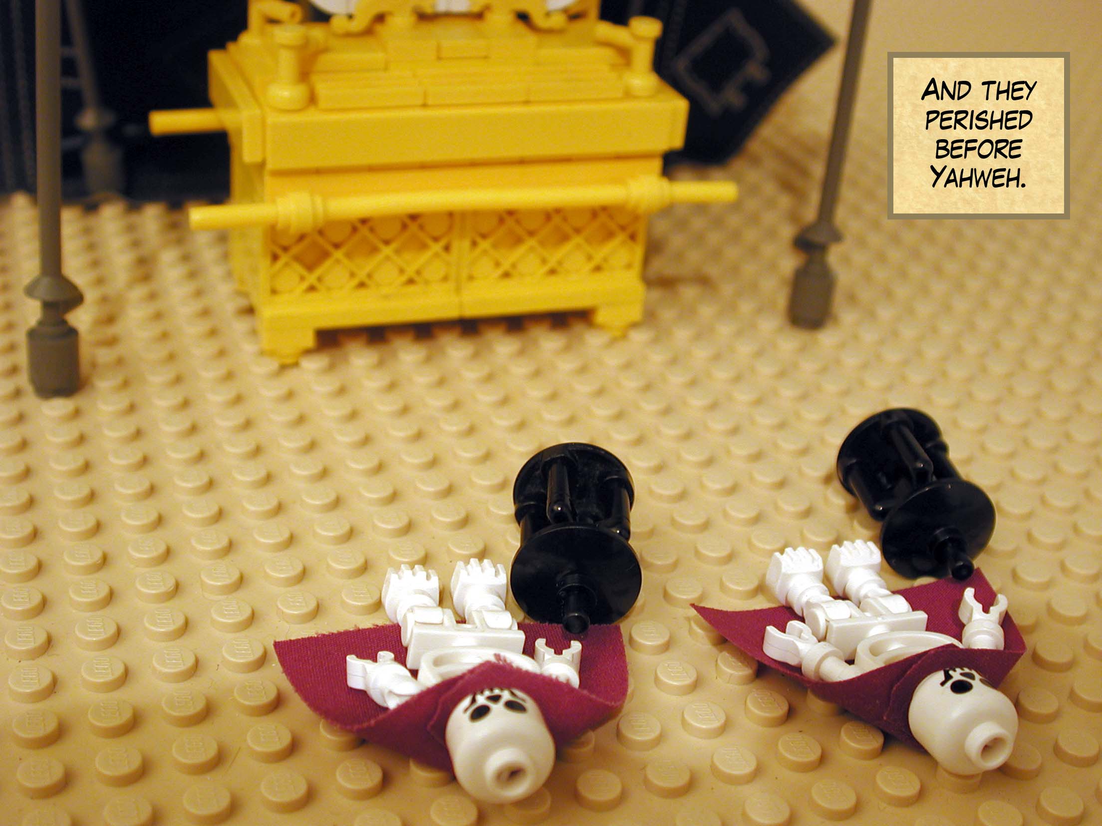 And they perished before Yahweh.