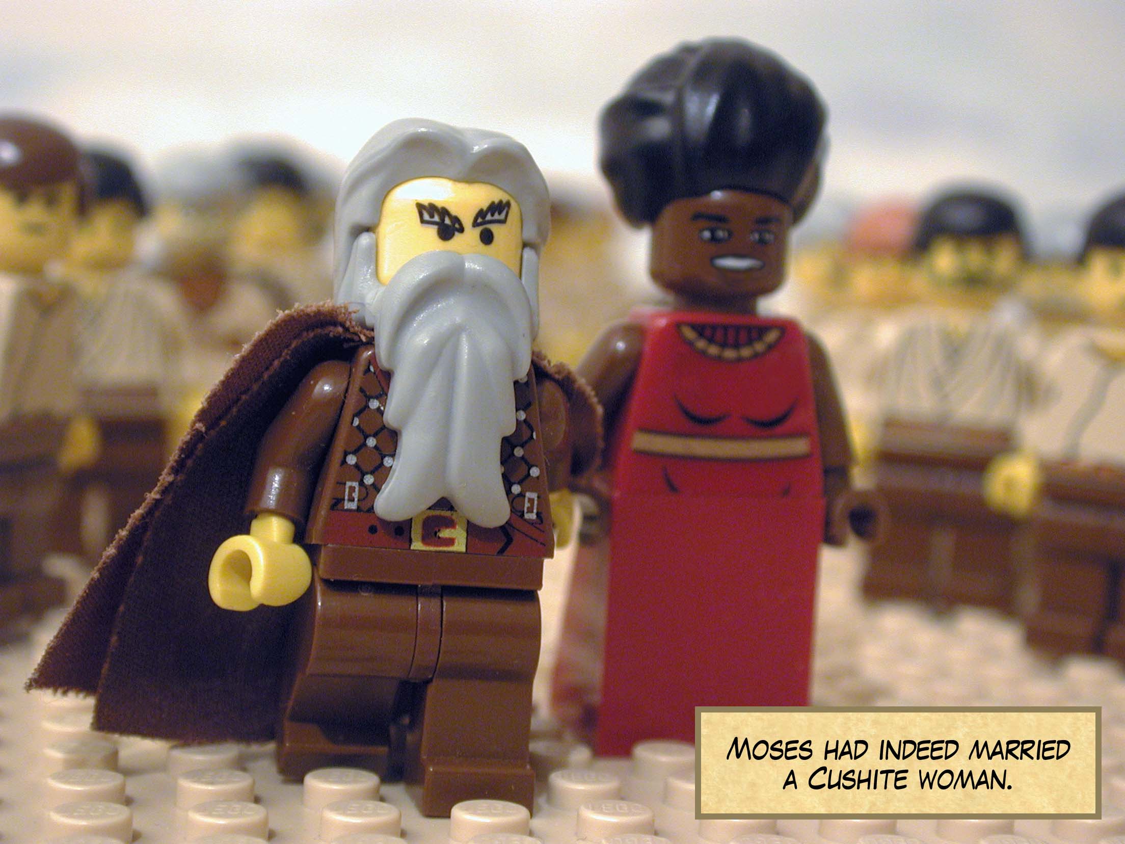 Moses had indeed married a Cushite woman.