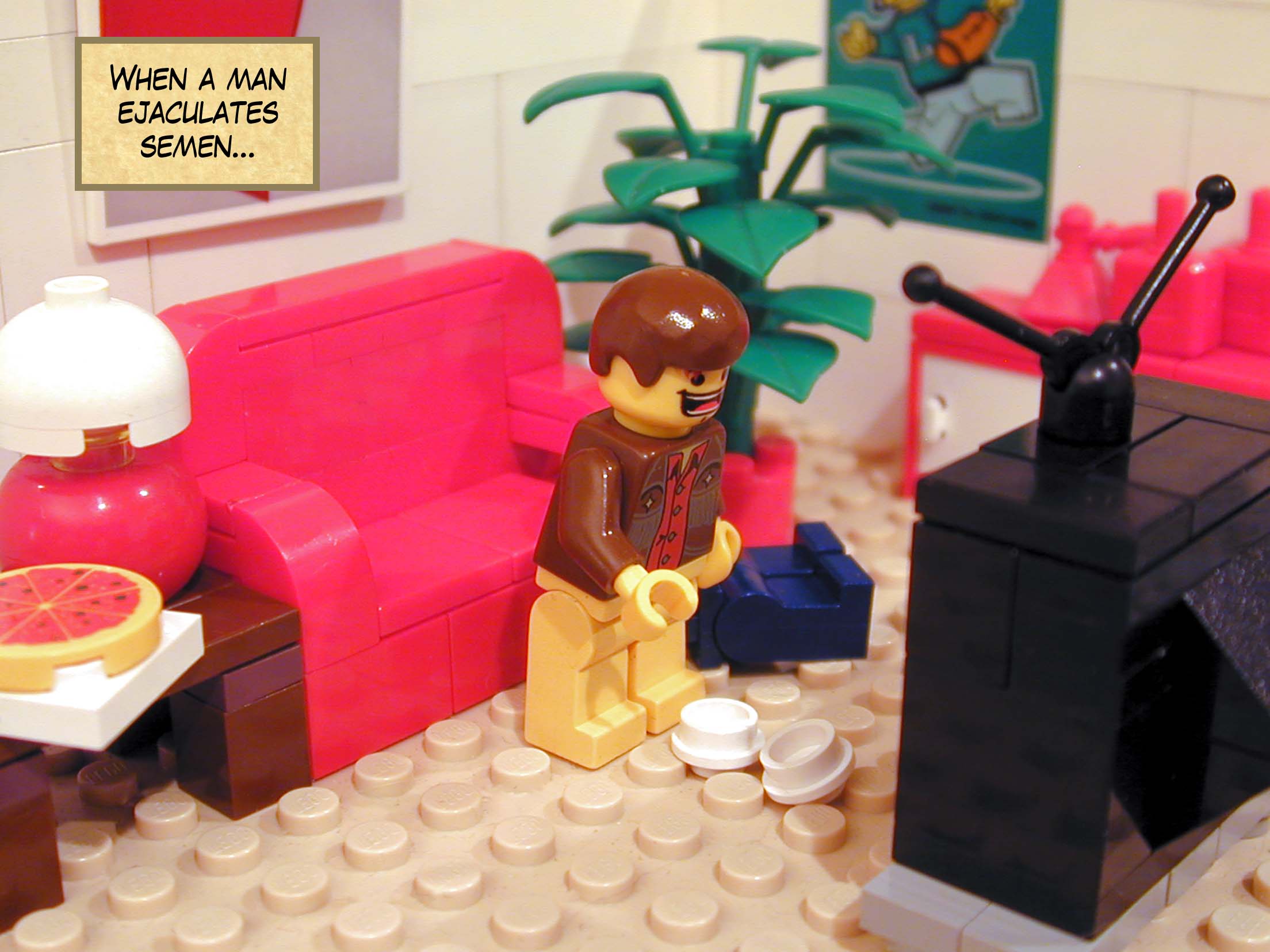 'When a man ejaculates semen...'