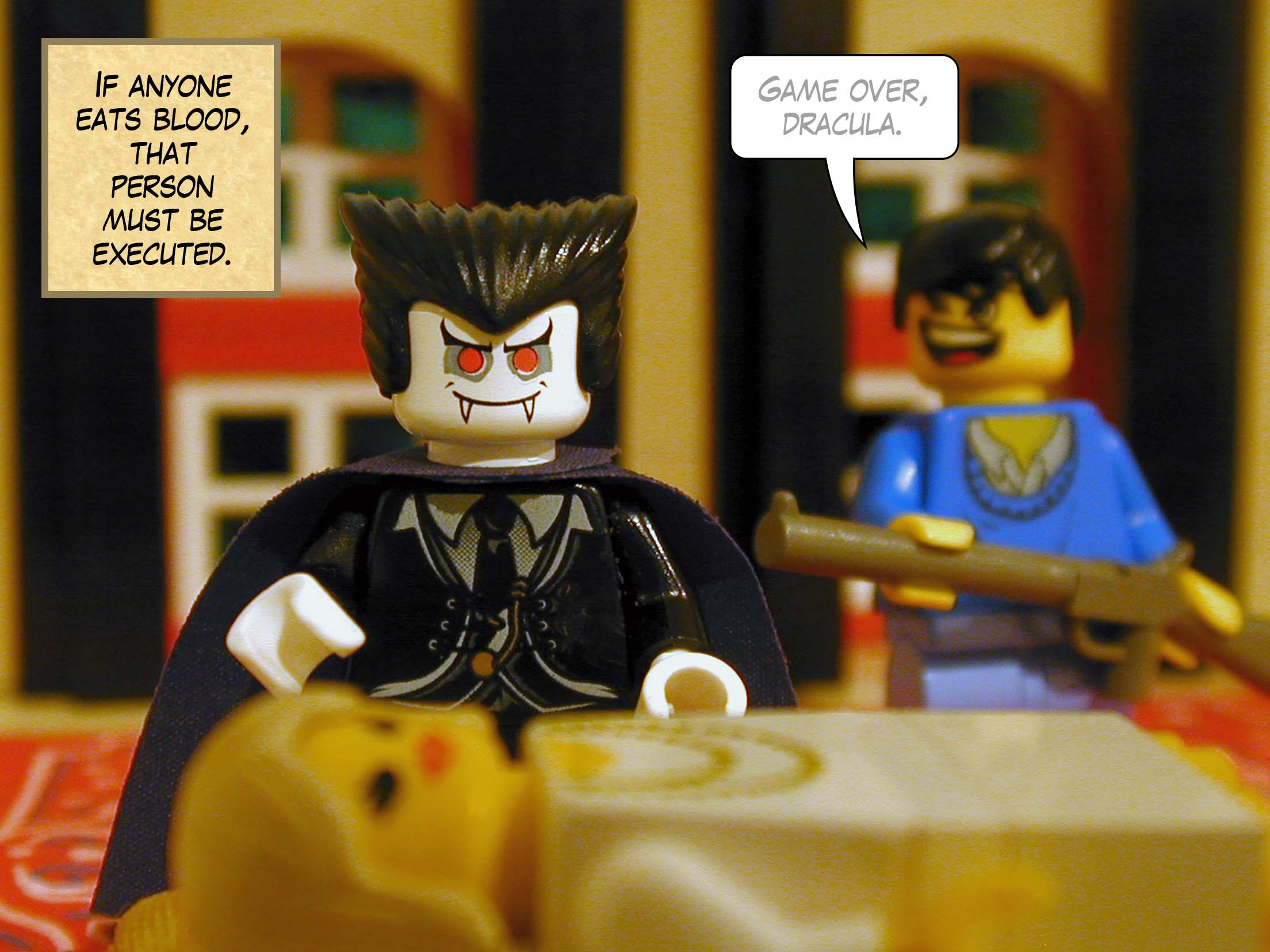 'Wherever you live, you must not eat the blood of any bird or animal.'