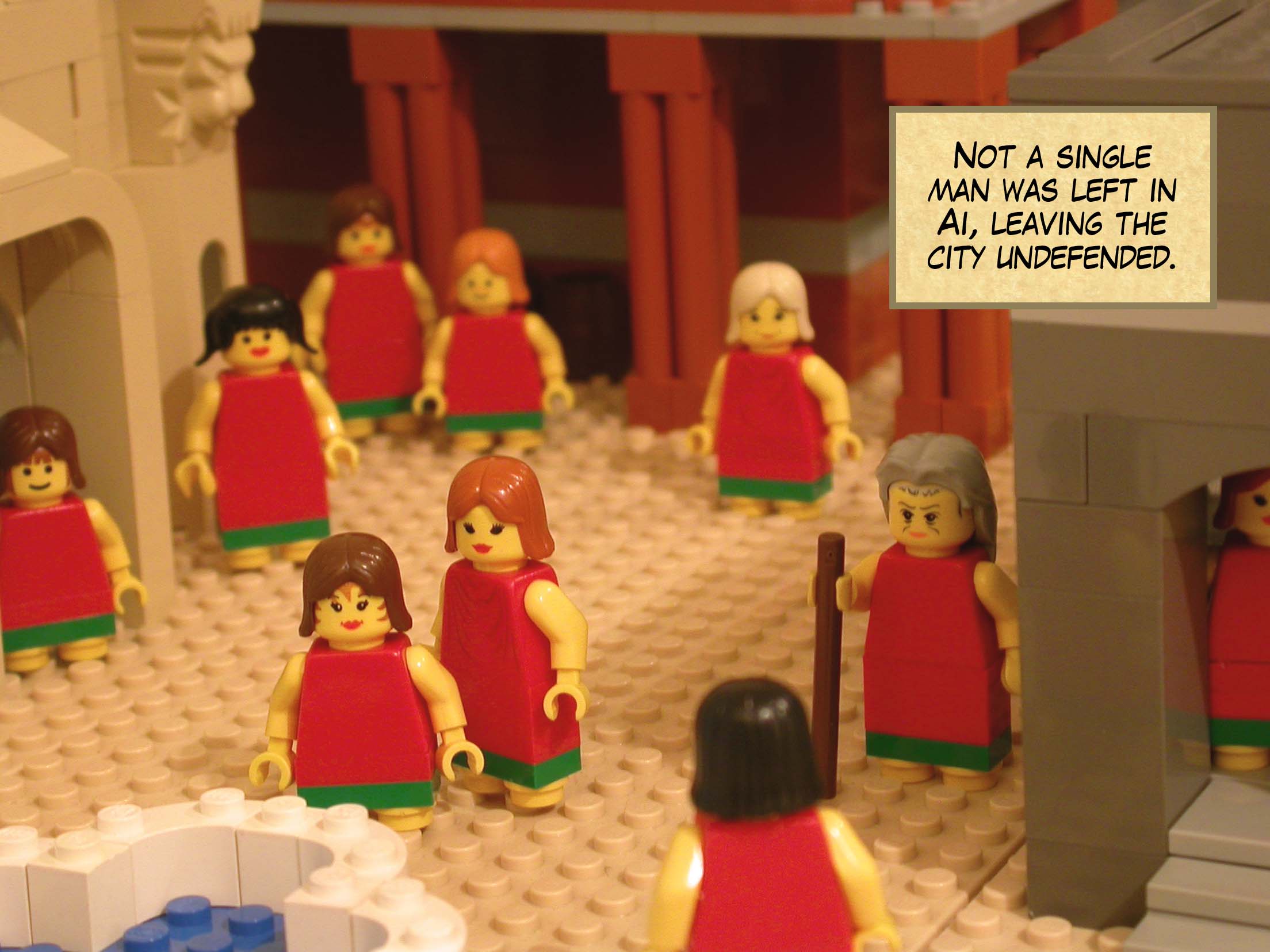 Not a single man was left in Ai, leaving the city undefended.