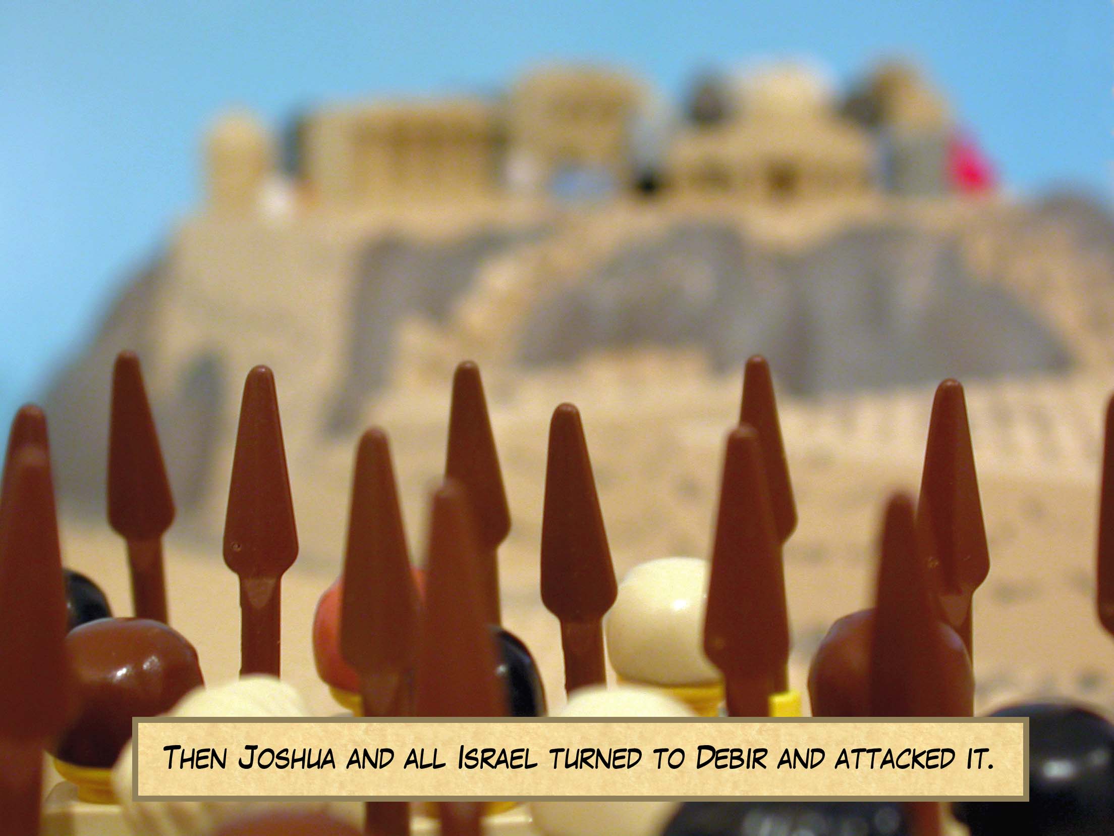 Then Joshua and all Israel turned to Debir and attacked it.
