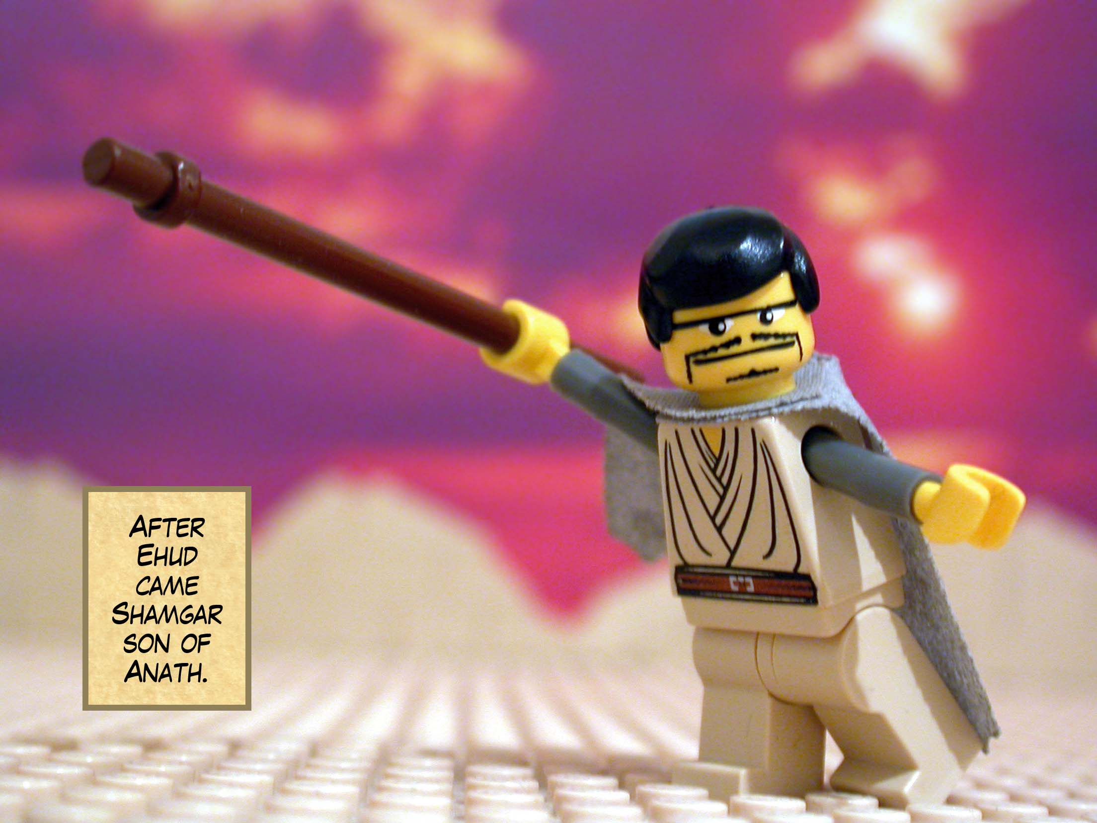 After Ehud came Shamgar son of Anath.