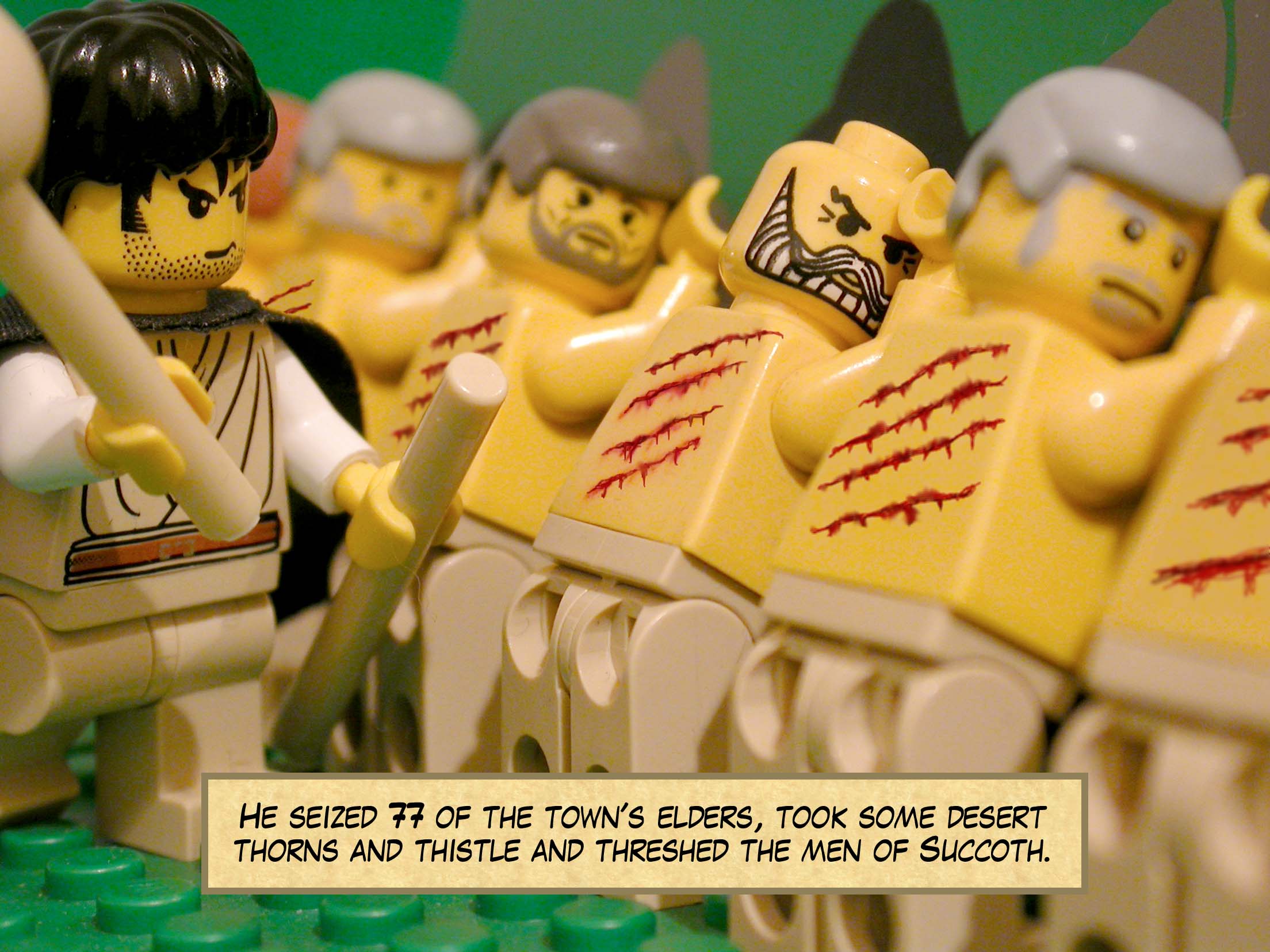 He then destroyed the tower of Penuel.