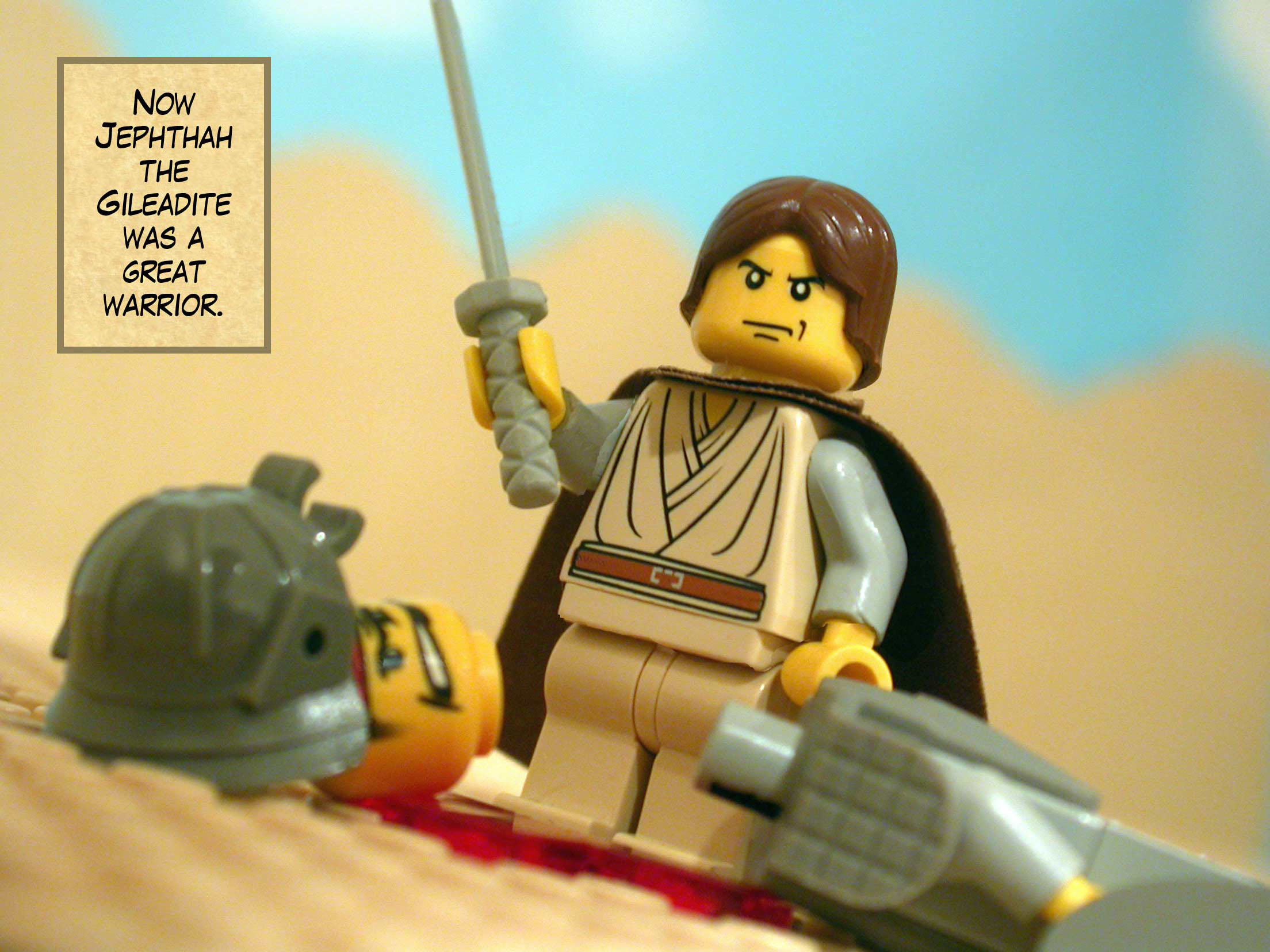 Now Jephthah the Gileadite was a great warrior.