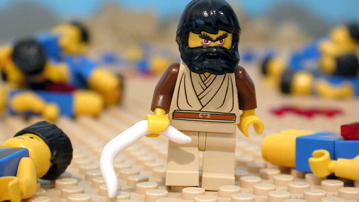 Samson Slaughters 1,000