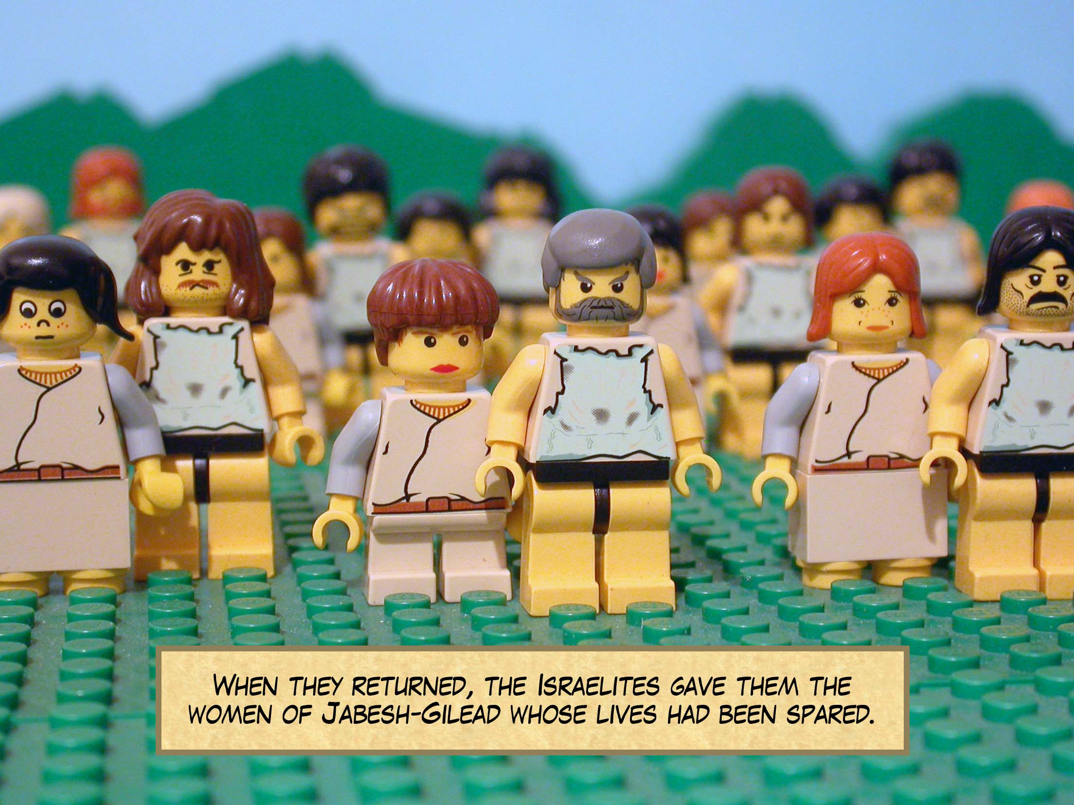 But there were not enough for all of them.